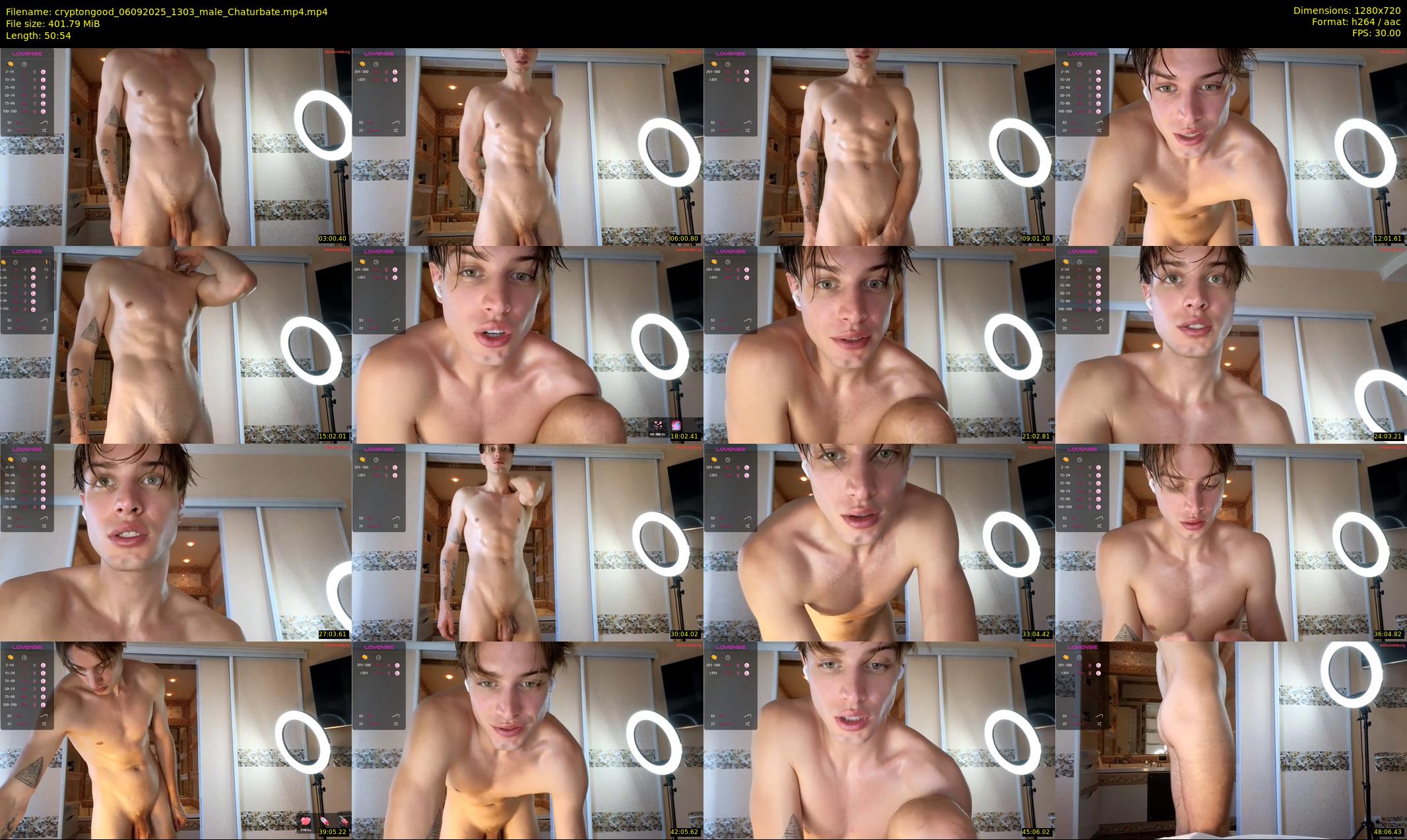 cryptongood — 51 minute Chaturbate male cam show recording, 720p, Sep 6, 2025