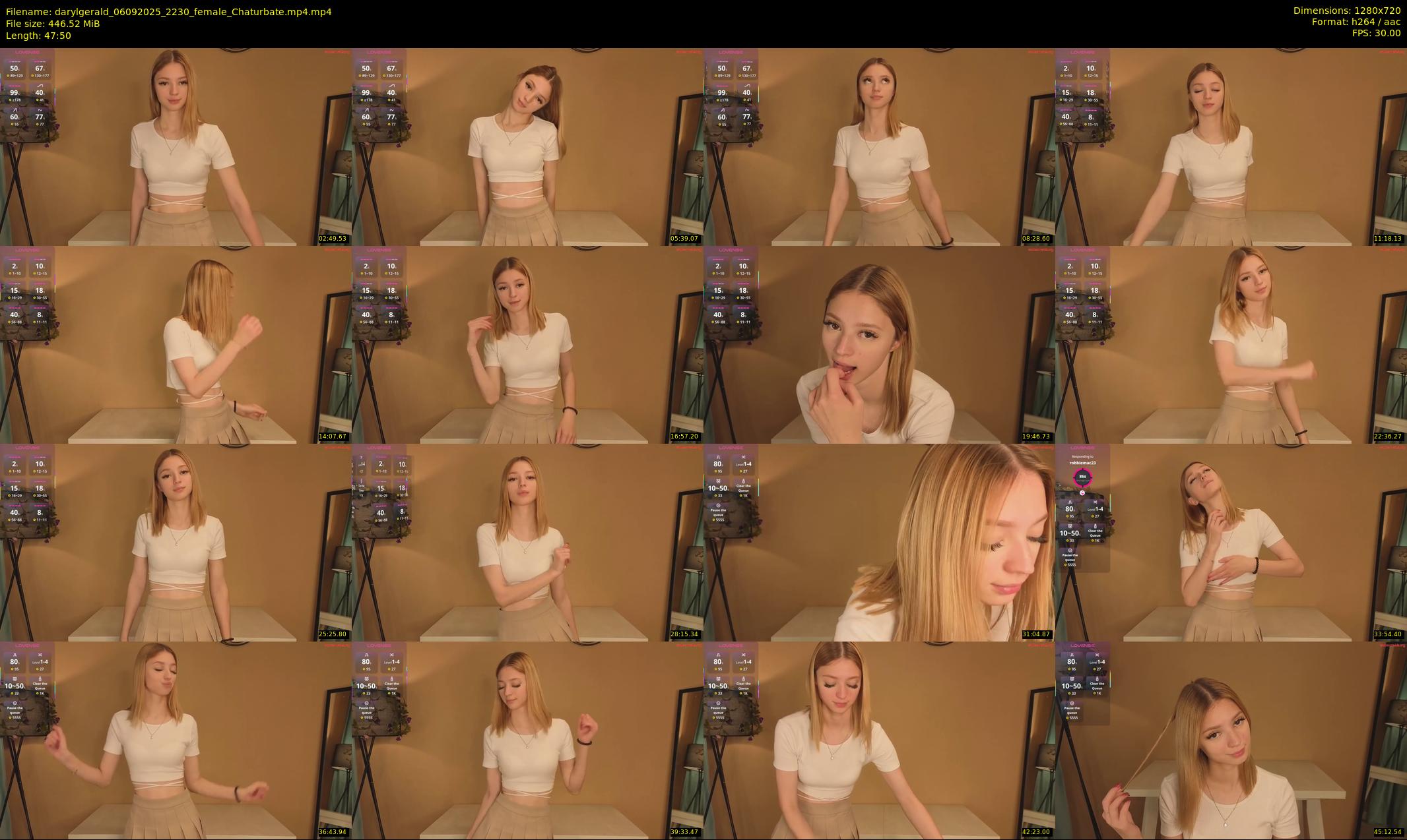 darylgerald — 48 minute Chaturbate female cam show recording, 720p, Sep 6, 2025
