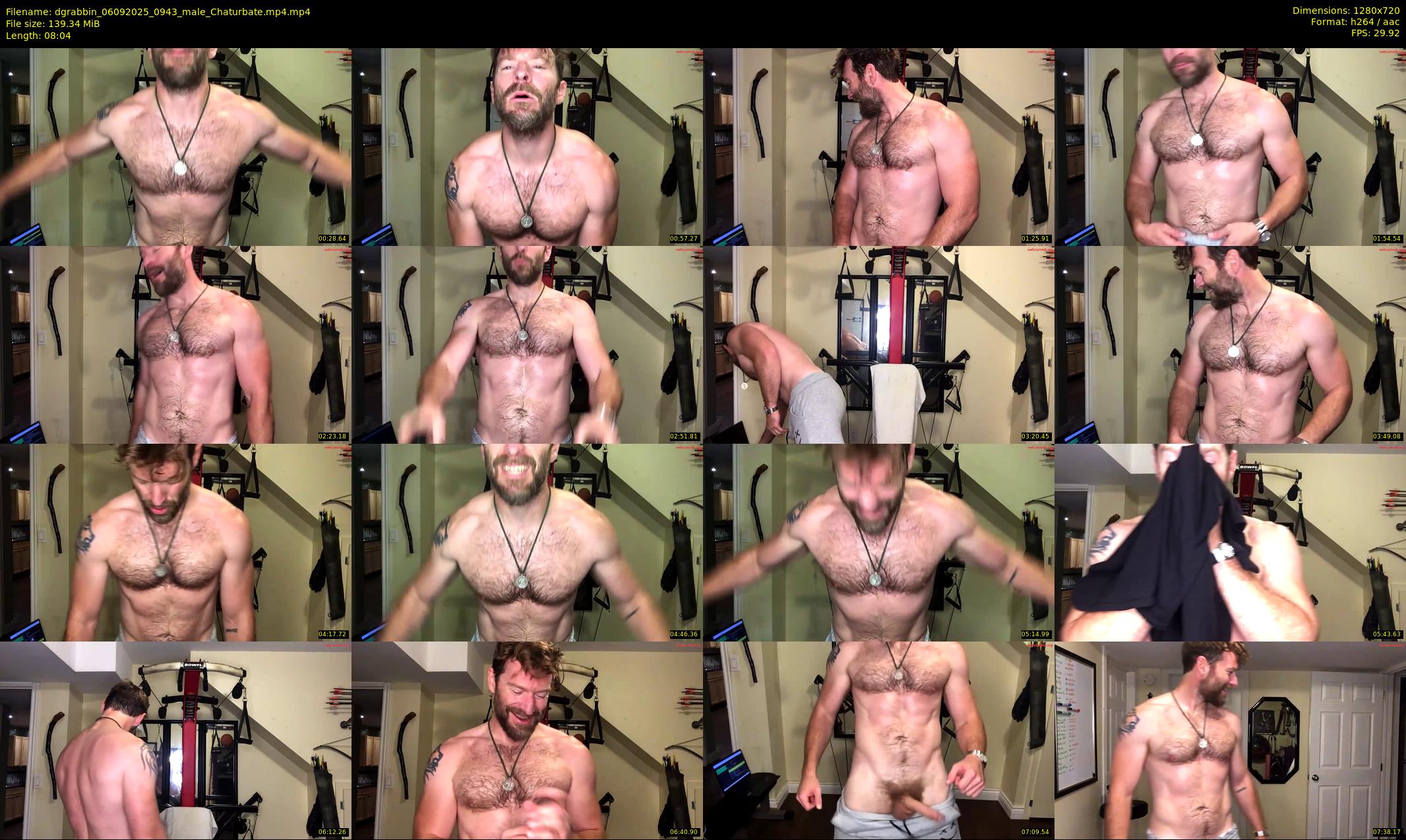 dgrabbin — 9 minute Chaturbate male cam show recording, 720p, Sep 6, 2025