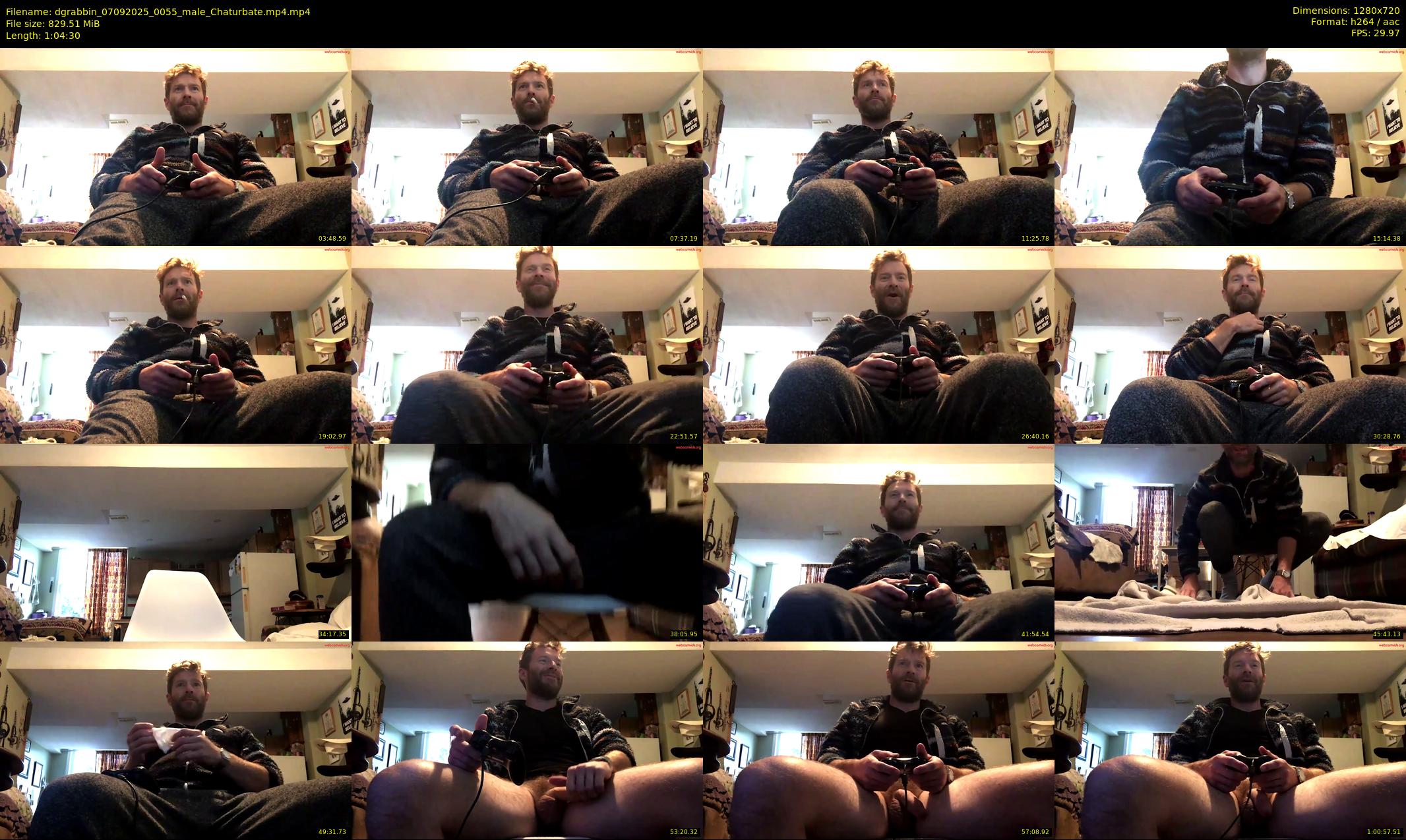 dgrabbin — 65 minute Chaturbate male cam show recording, 720p, Sep 7, 2025