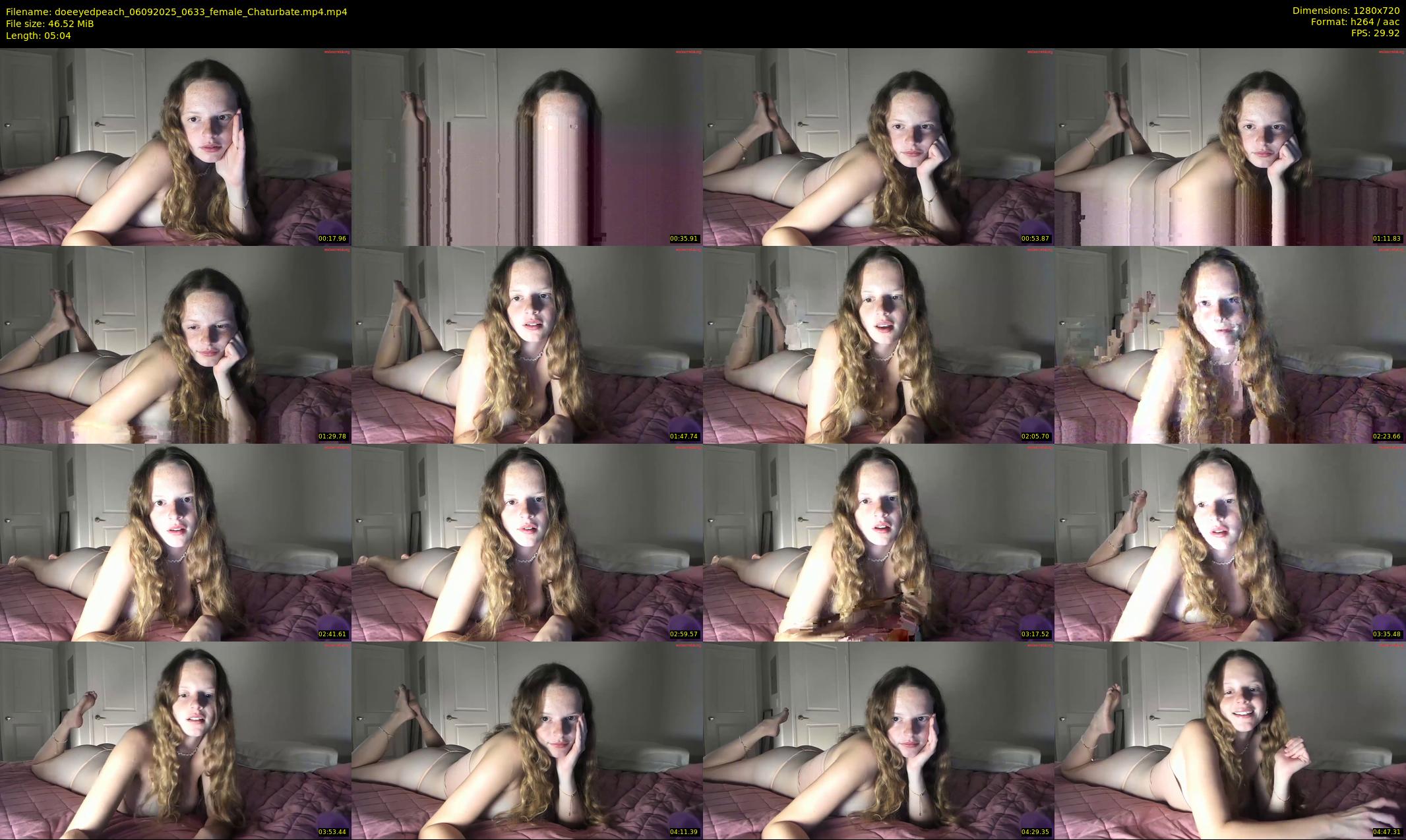 doeeyedpeach — 6 minute Chaturbate female cam show recording, 720p, Sep 6, 2025