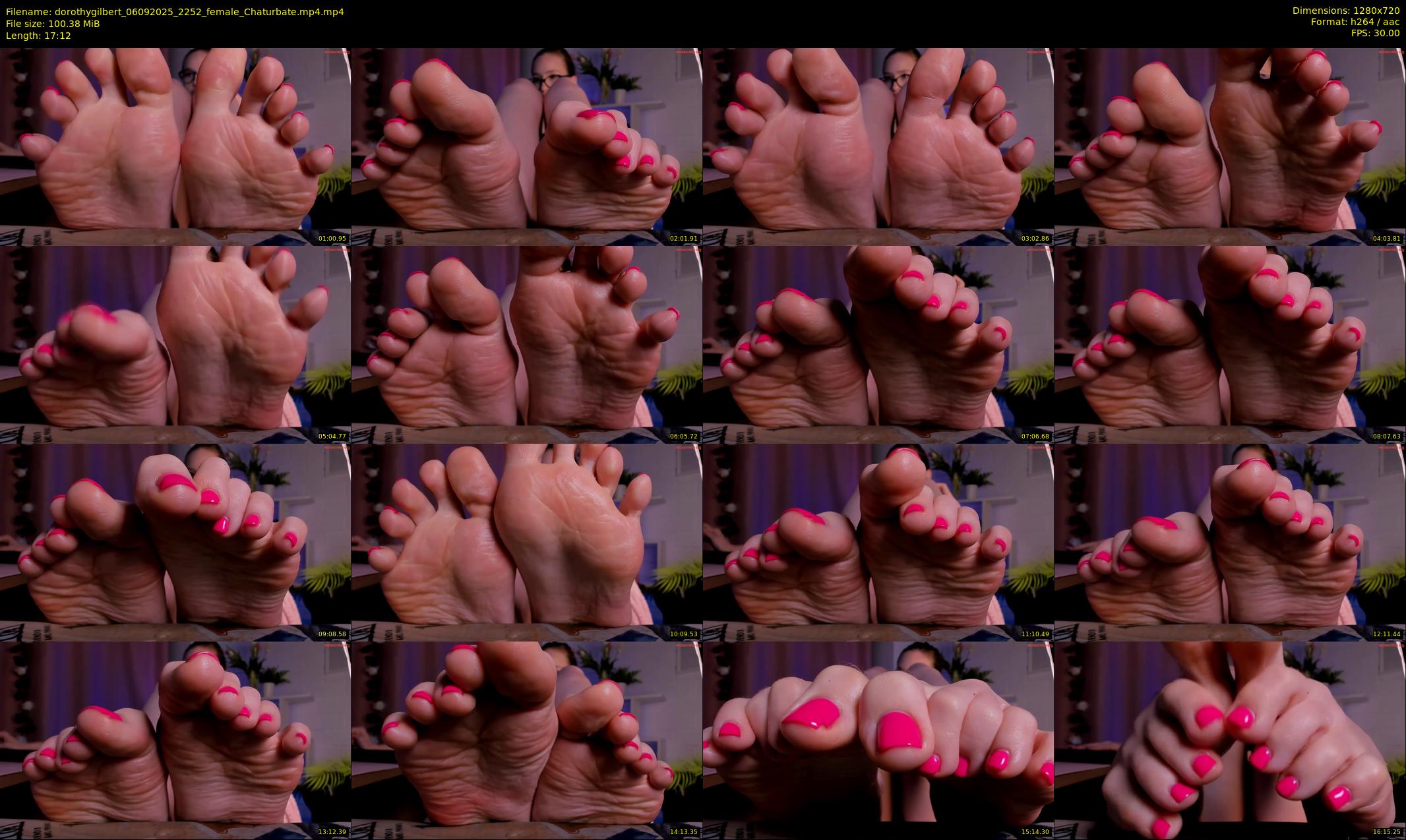 dorothygilbert — 18 minute Chaturbate female cam show recording, 720p, Sep 6, 2025