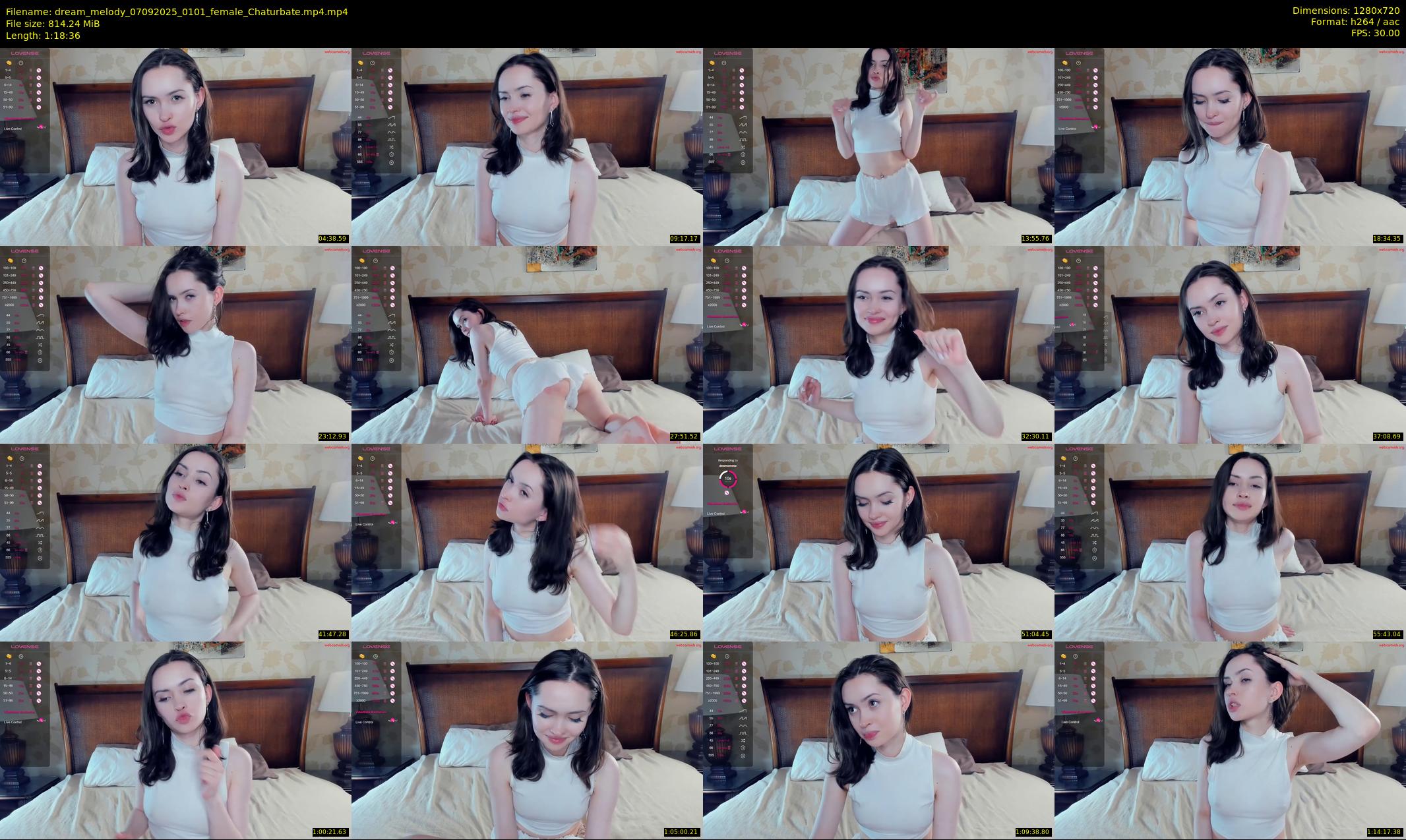 dream_melody — 79 minute Chaturbate female cam show recording, 720p, Sep 7, 2025