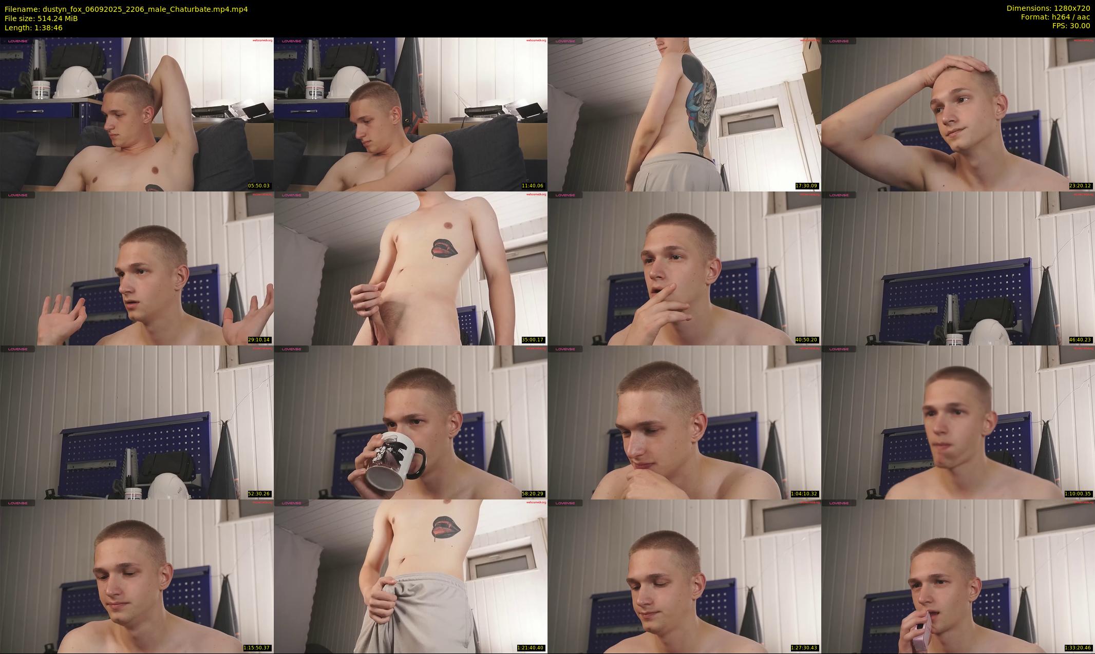 dustyn_fox — 99 minute Chaturbate male cam show recording, 720p, Sep 6, 2025