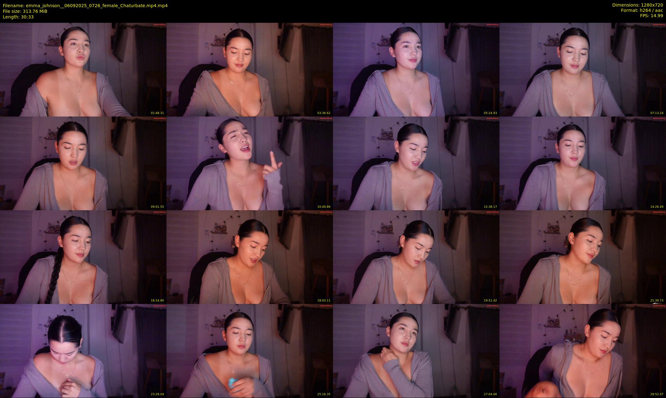 emma_johnson_ — 31 minute Chaturbate female cam show recording, 720p, Sep 6, 2025