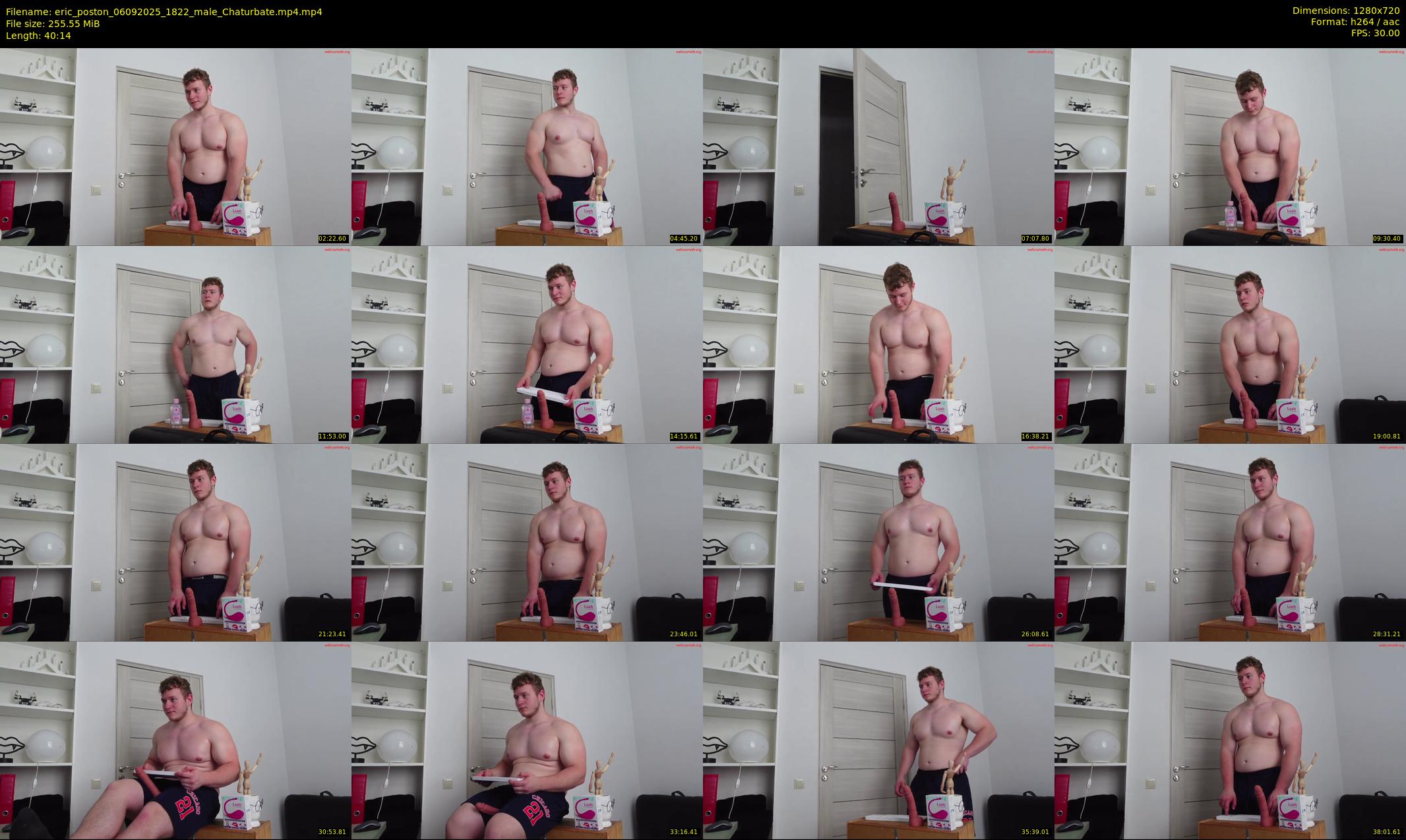 eric_poston — 41 minute Chaturbate male cam show recording, 720p, Sep 6, 2025