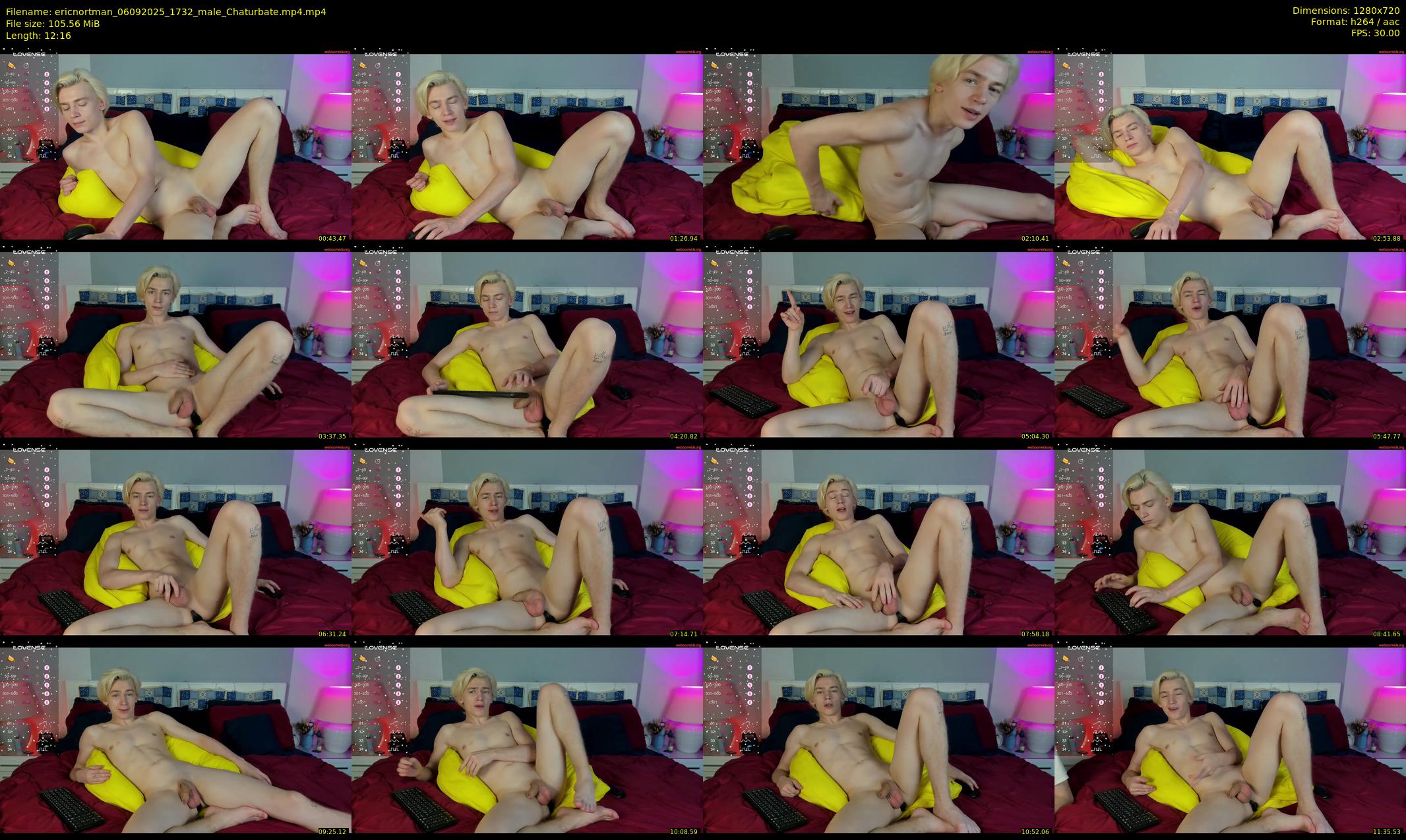 ericnortman — 13 minute Chaturbate male cam show recording, 720p, Sep 6, 2025