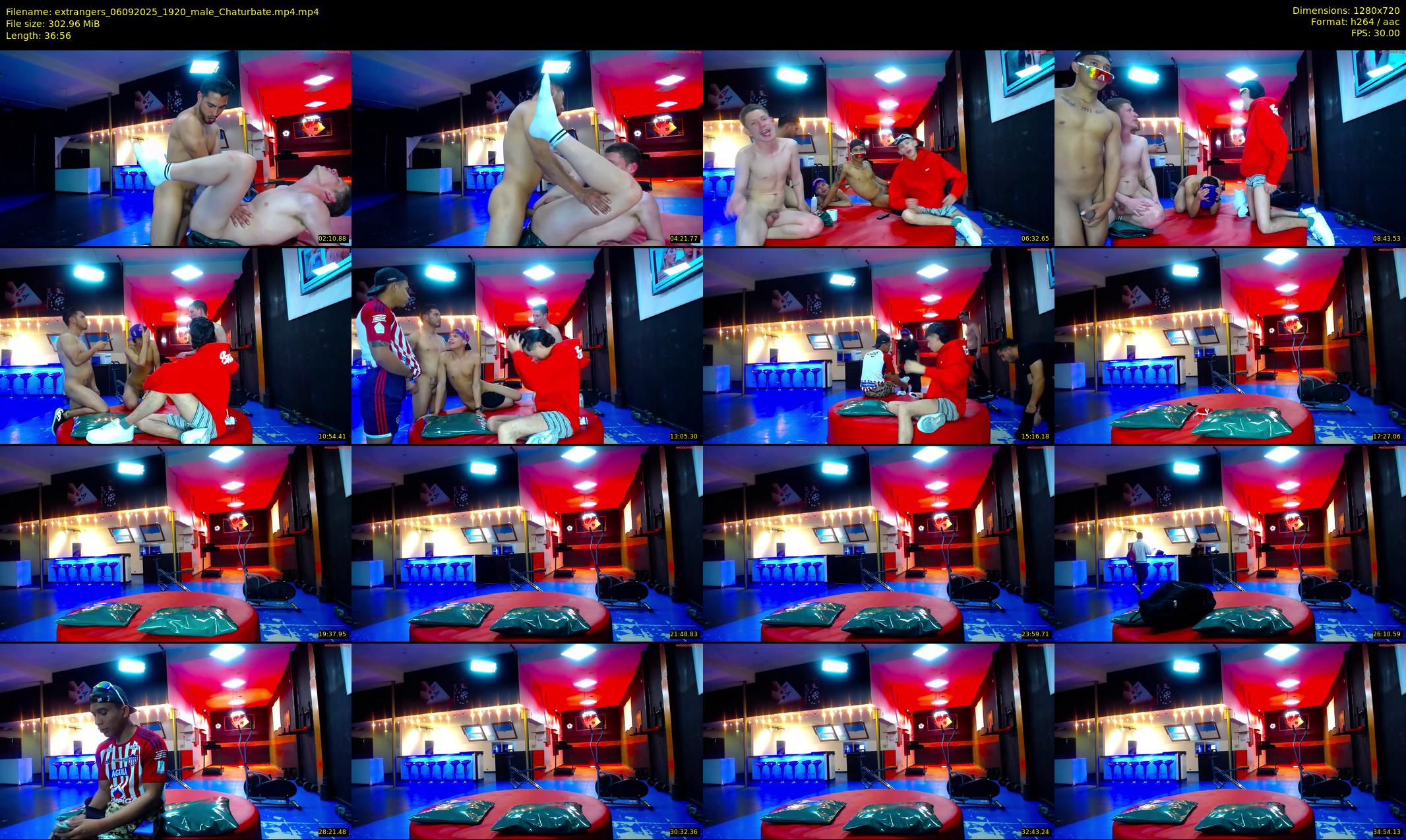 extrangers — 37 minute Chaturbate male cam show recording, 720p, Sep 6, 2025