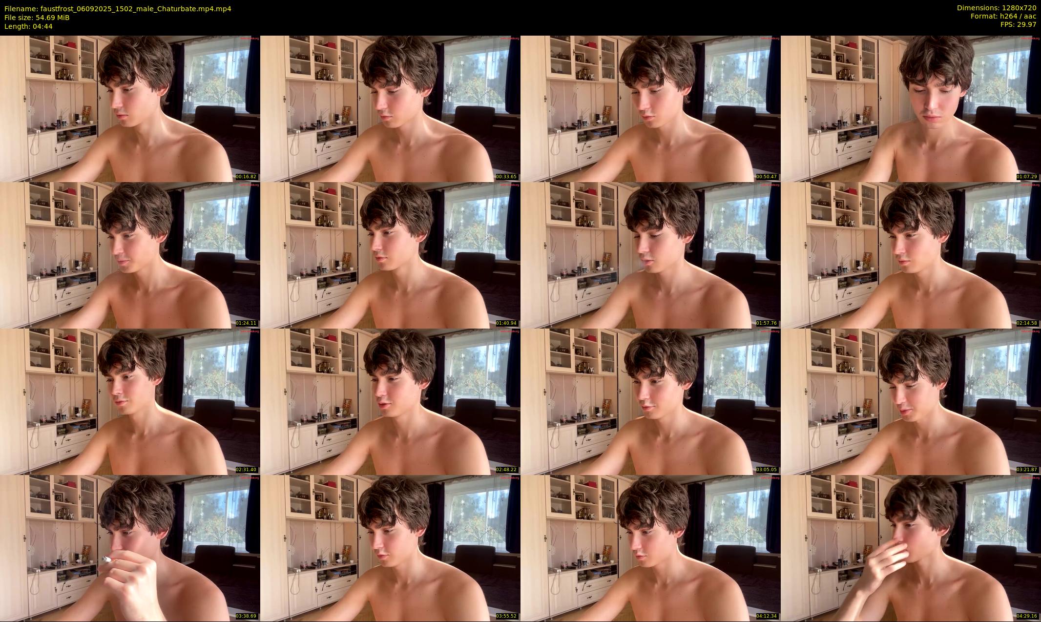 faustfrost — 5 minute Chaturbate male cam show recording, 720p, Sep 6, 2025