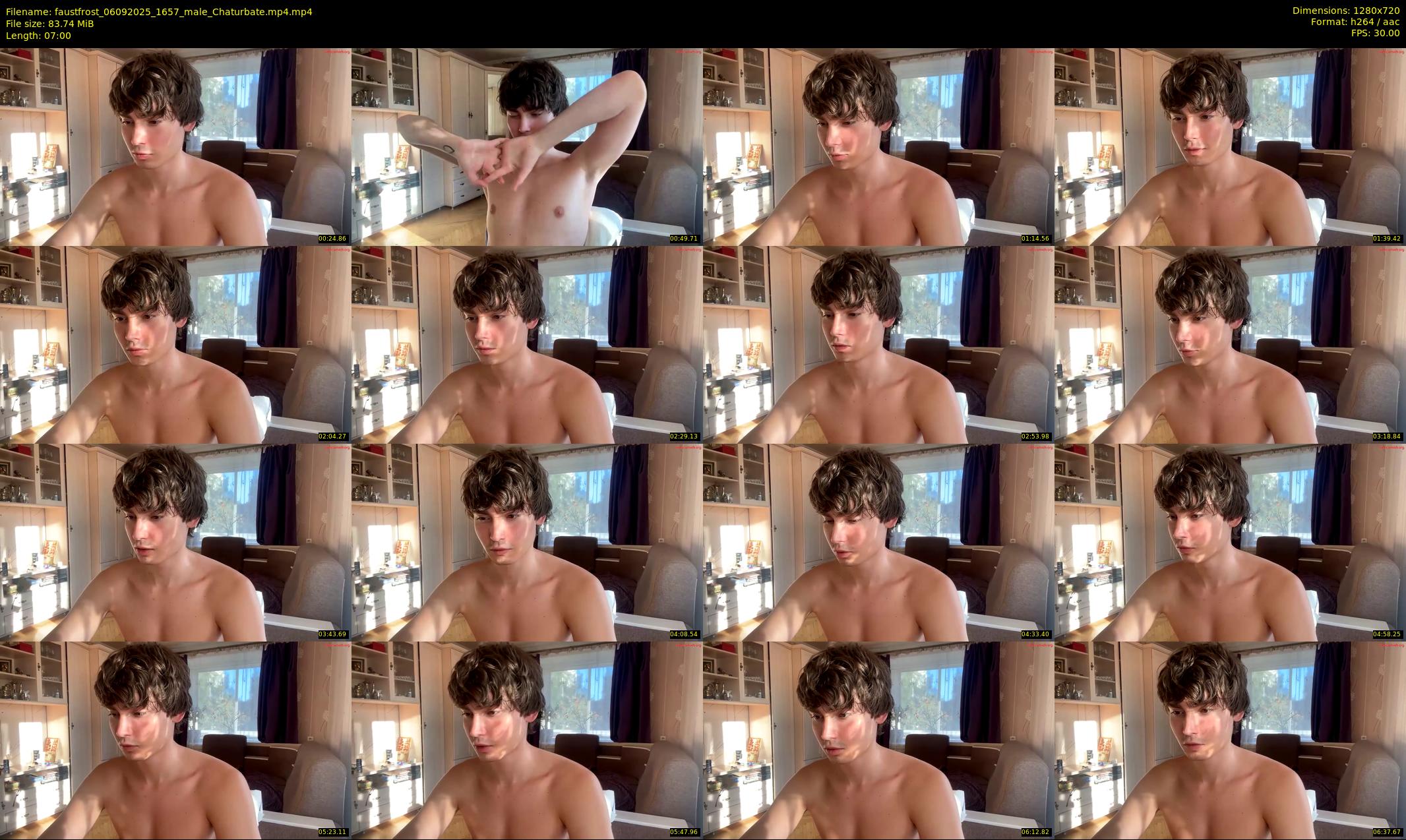 faustfrost — 7 minute Chaturbate male cam show recording, 720p, Sep 6, 2025