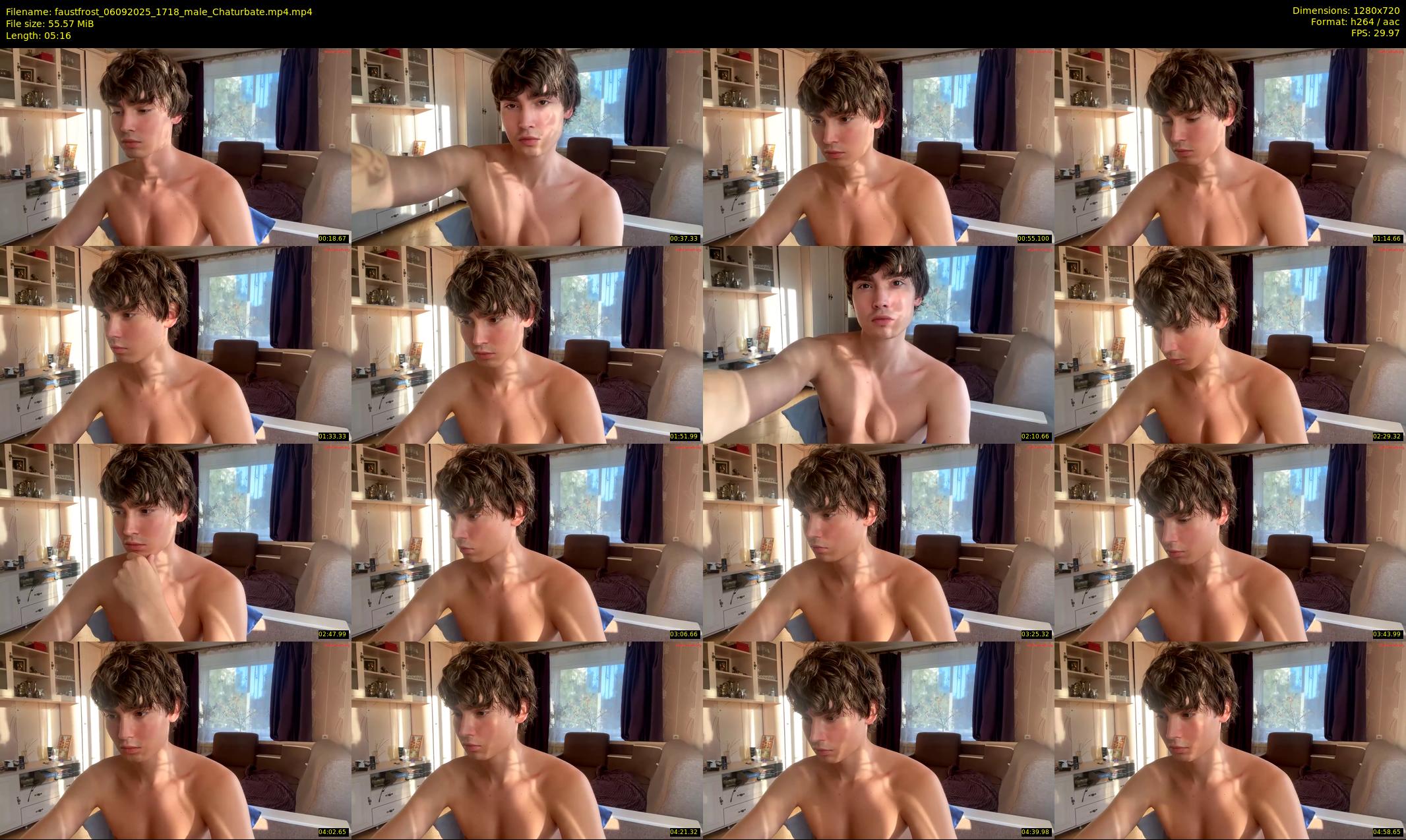 faustfrost — 6 minute Chaturbate male cam show recording, 720p, Sep 6, 2025