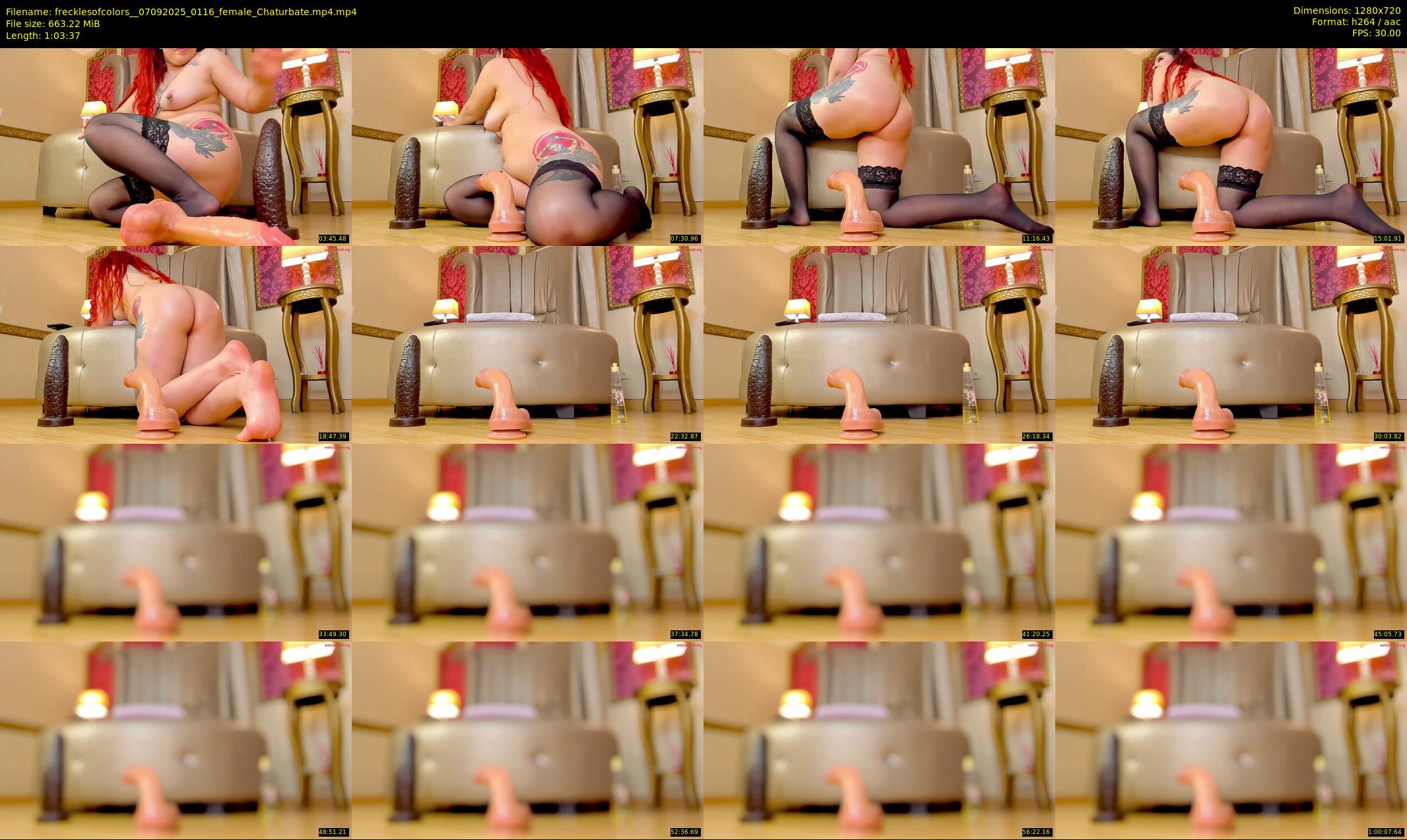 frecklesofcolors_ — 64 minute Chaturbate female cam show recording, 720p, Sep 7, 2025