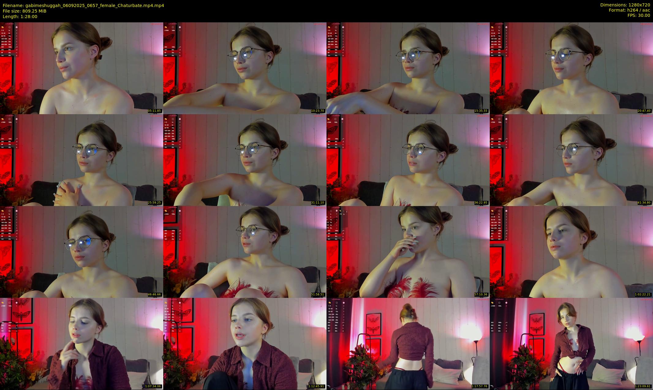 gabimeshuggah — 88 minute Chaturbate female cam show recording, 720p, Sep 6, 2025