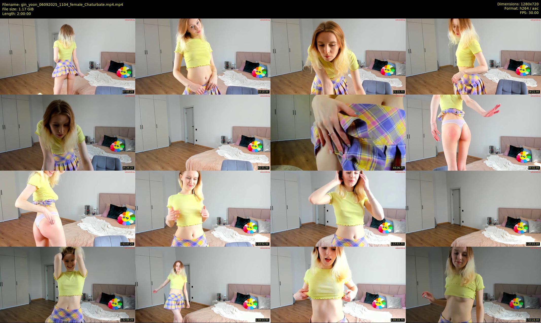 gin_yoon — 120 minute Chaturbate female cam show recording, 720p, Sep 6, 2025