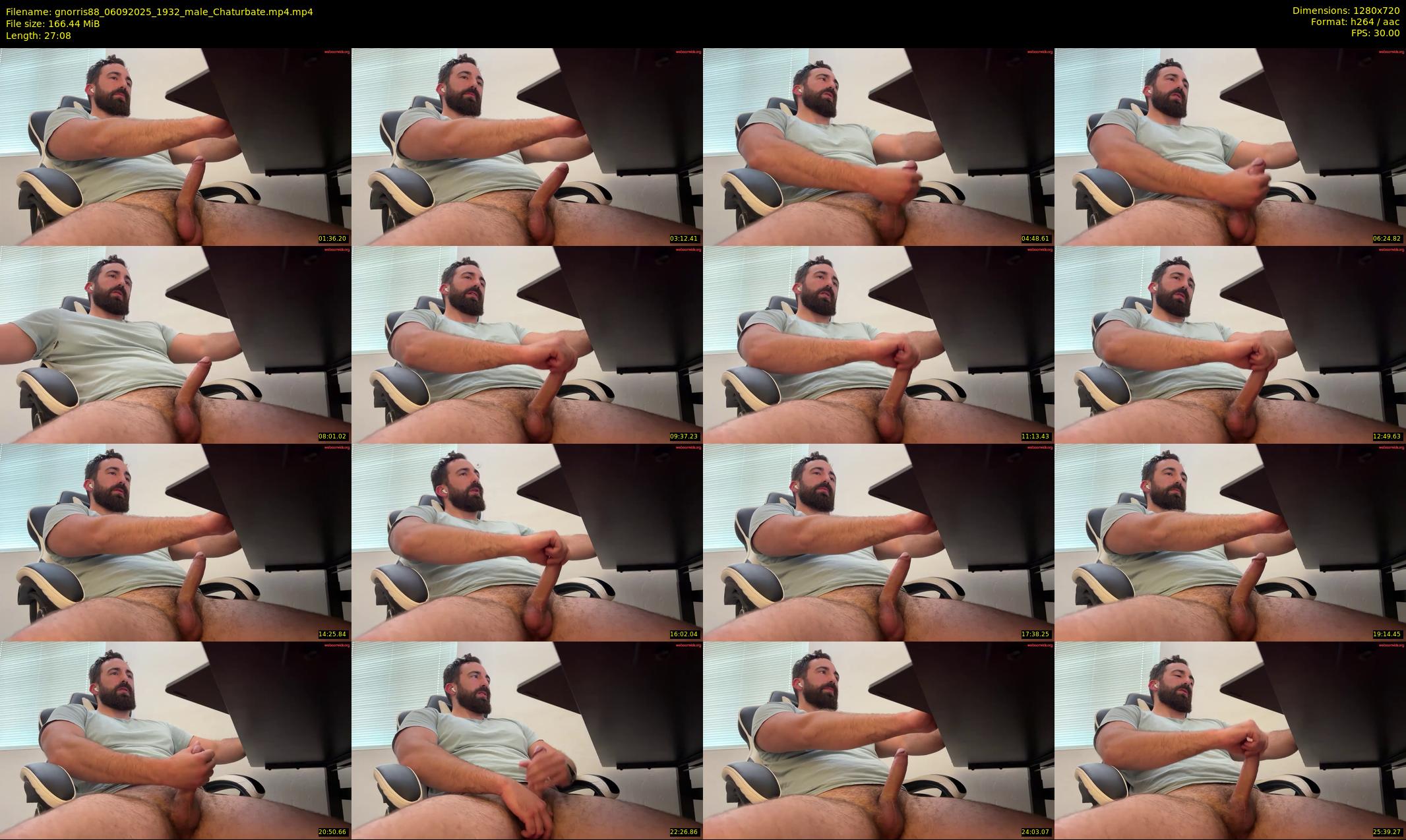 gnorris88 — 28 minute Chaturbate male cam show recording, 720p, Sep 6, 2025