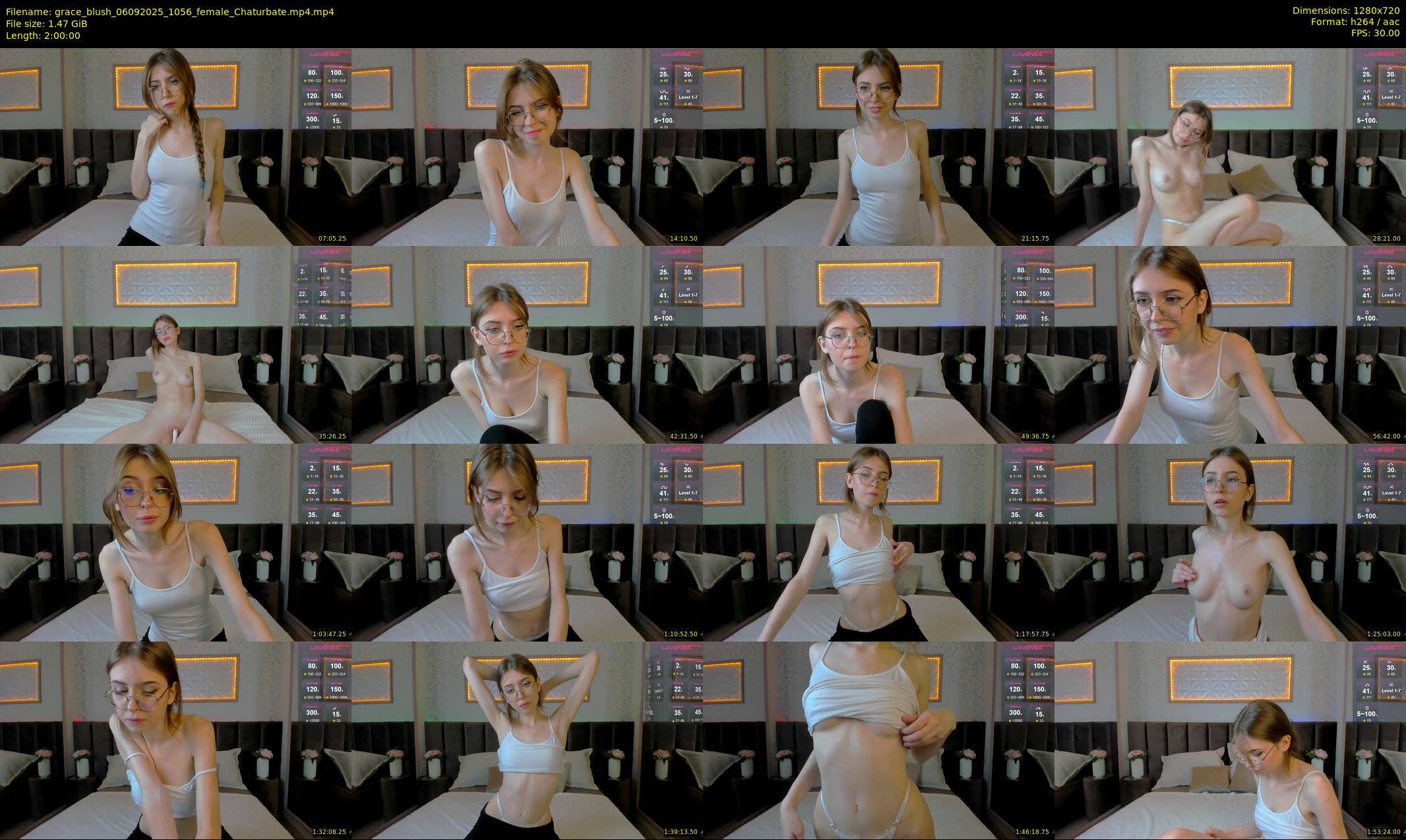 grace_blush — 120 minute Chaturbate female cam show recording, 720p, Sep 6, 2025