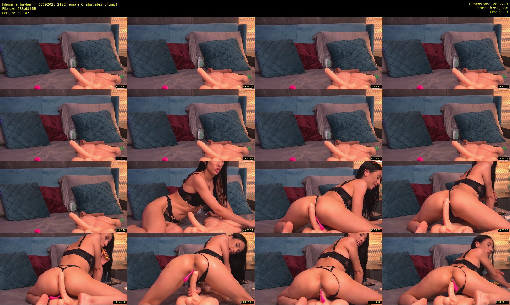 hayliemilf — 84 minute Chaturbate female cam show recording, 720p, Sep 6, 2025