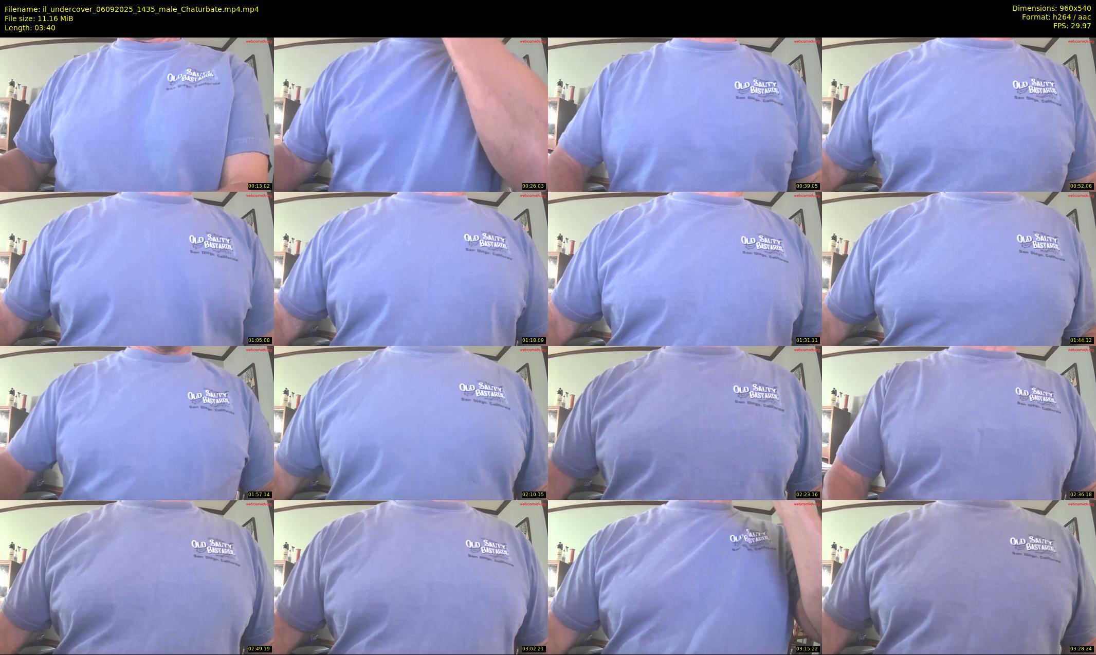 il_undercover — 4 minute Chaturbate male cam show recording, 480p, Sep 6, 2025