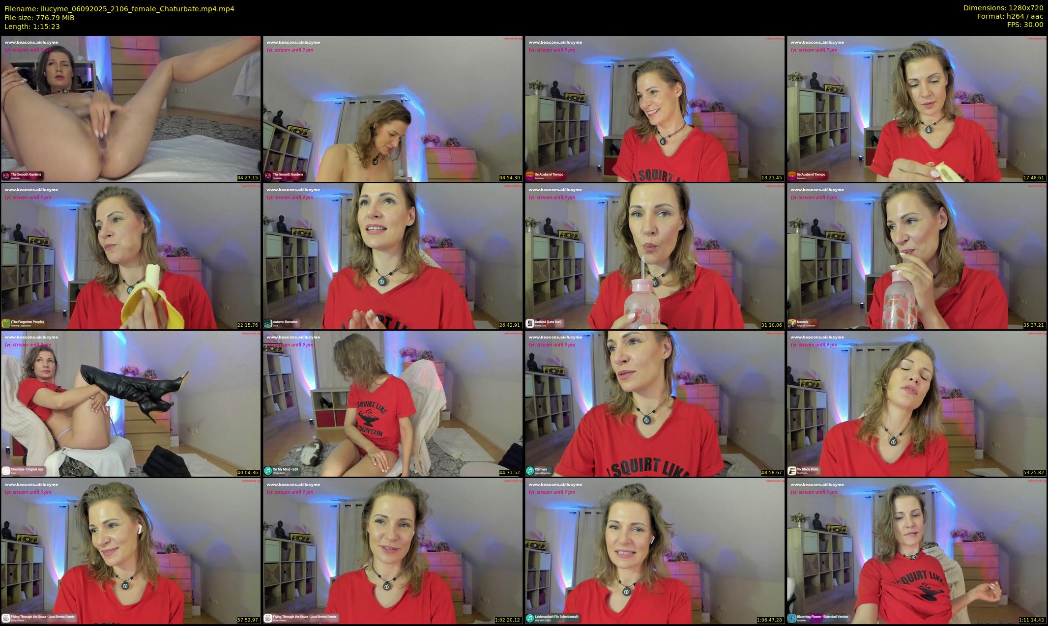 ilucyme — 76 minute Chaturbate female cam show recording, 720p, Sep 6, 2025
