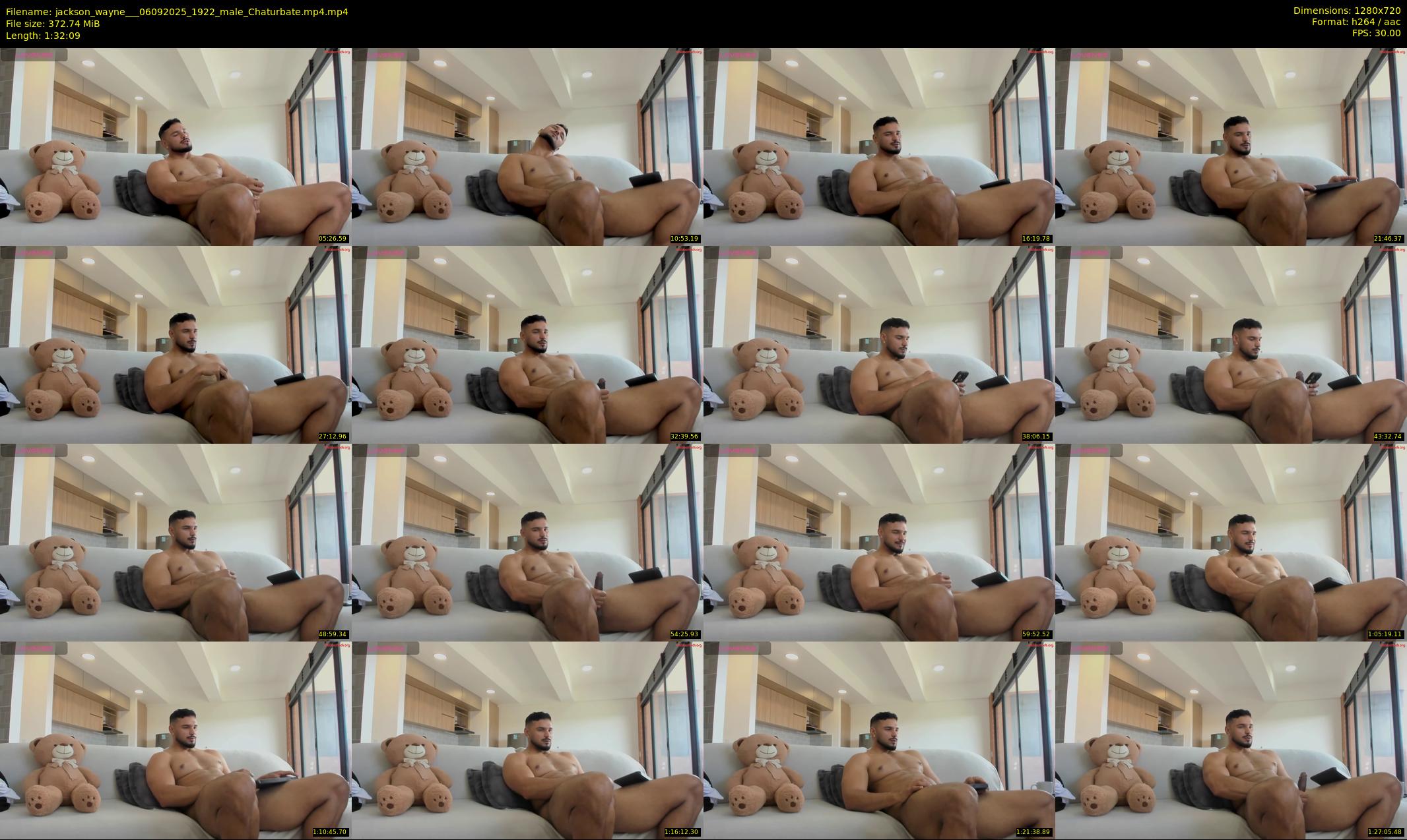 jackson_wayne__ — 93 minute Chaturbate male cam show recording, 720p, Sep 6, 2025