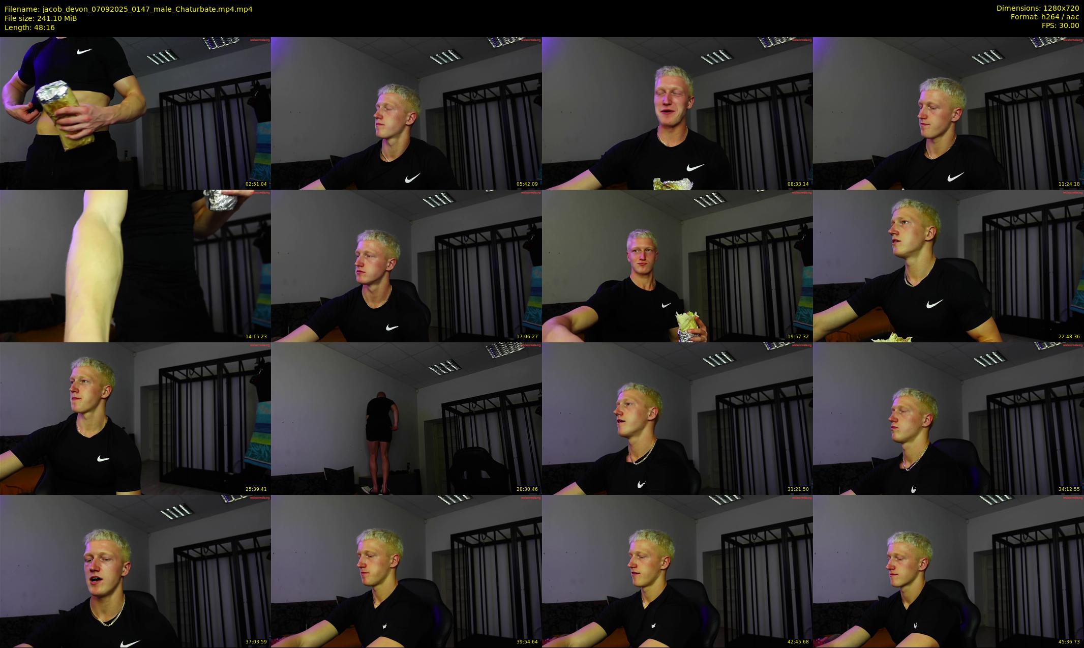 jacob_devon — 49 minute Chaturbate male cam show recording, 720p, Sep 7, 2025