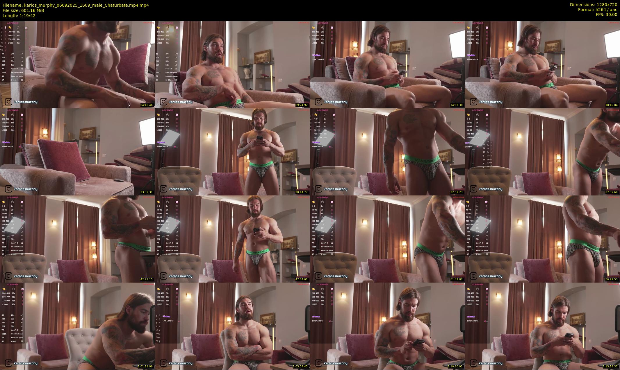 karlos_murphy — 80 minute Chaturbate male cam show recording, 720p, Sep 6, 2025