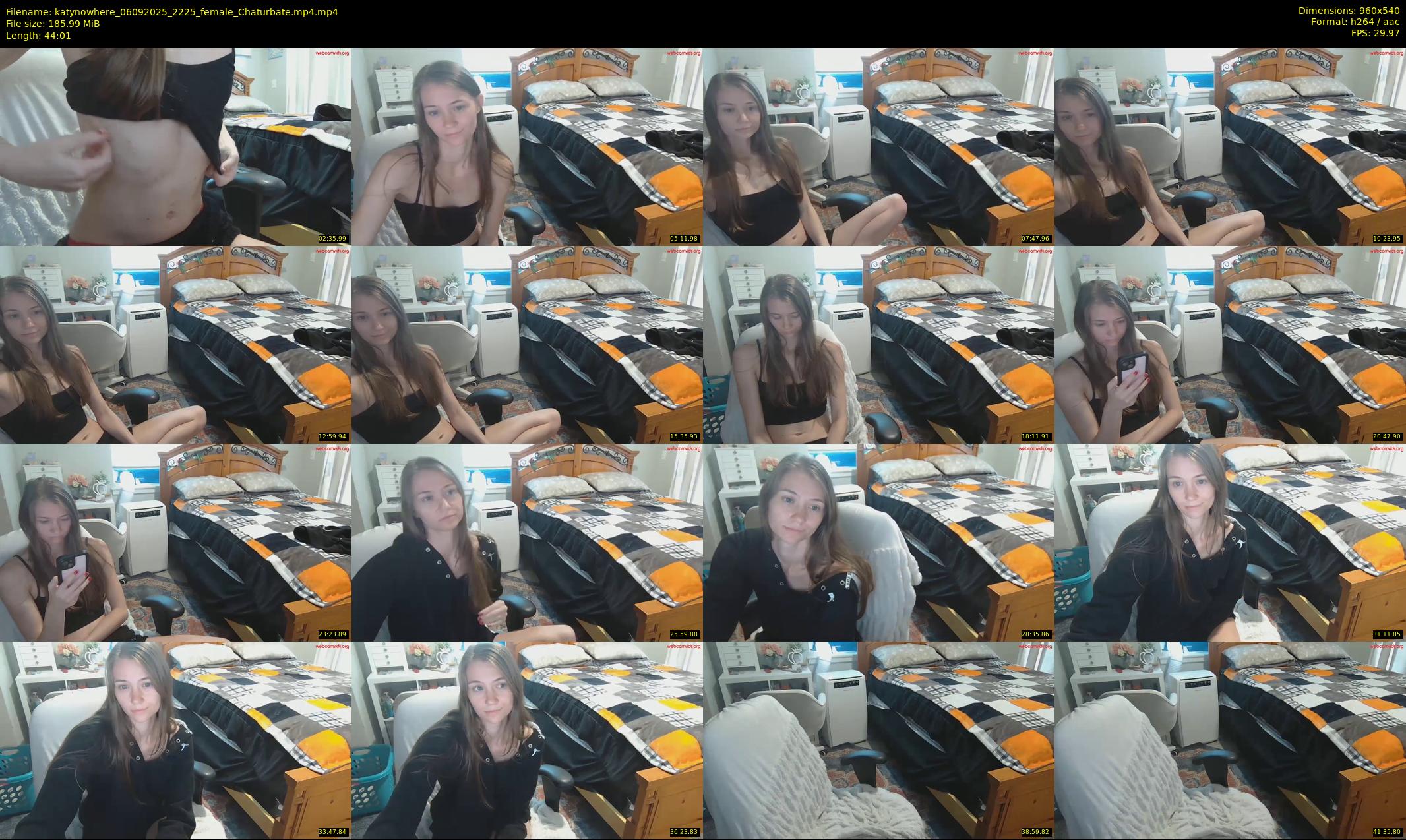 katynowhere — 45 minute Chaturbate female cam show recording, 480p, Sep 6, 2025