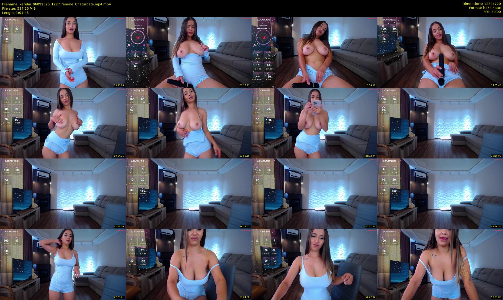 kerelai — 62 minute Chaturbate female cam show recording, 720p, Sep 6, 2025