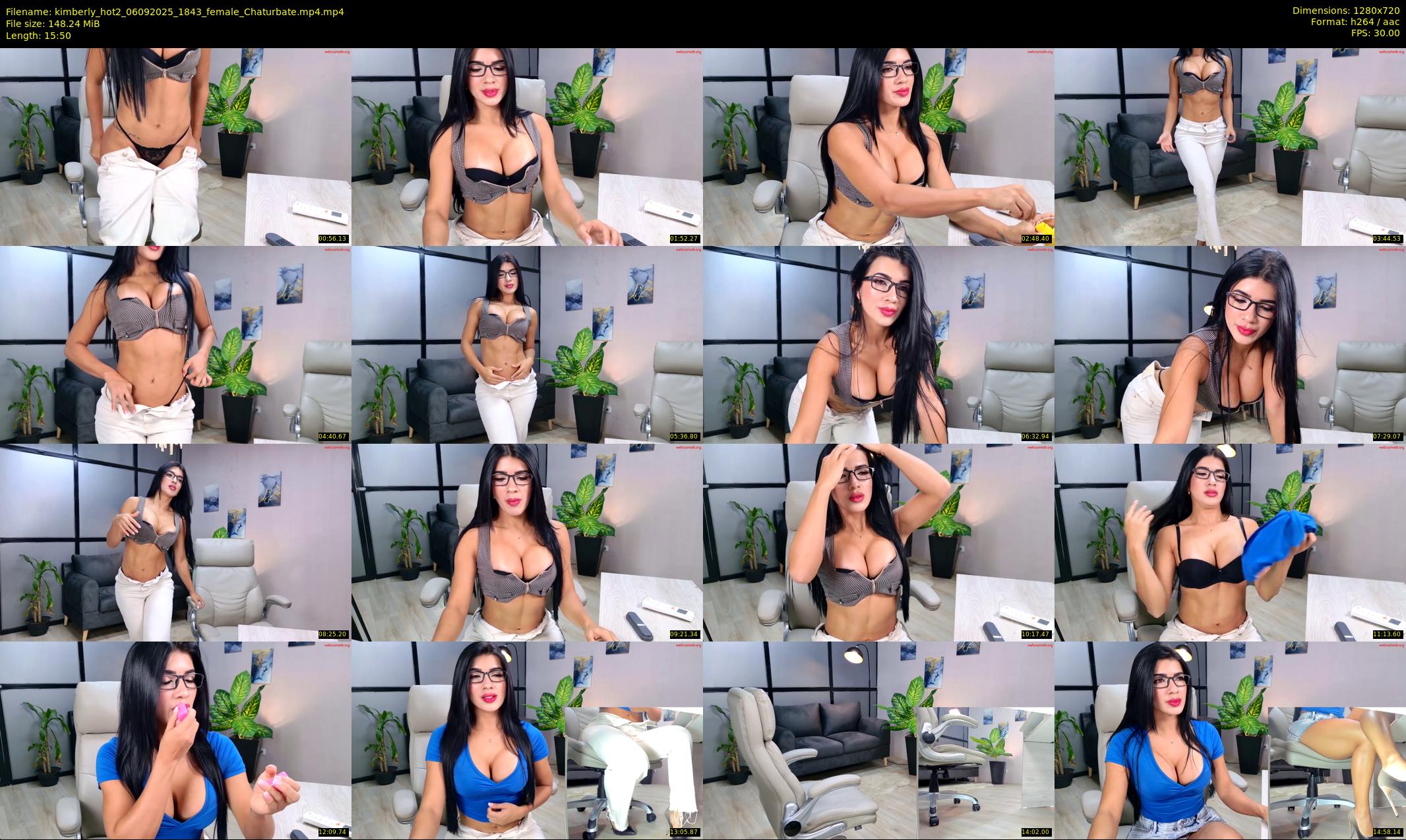 kimberly_hot2 — 16 minute Chaturbate female cam show recording, 720p, Sep 6, 2025