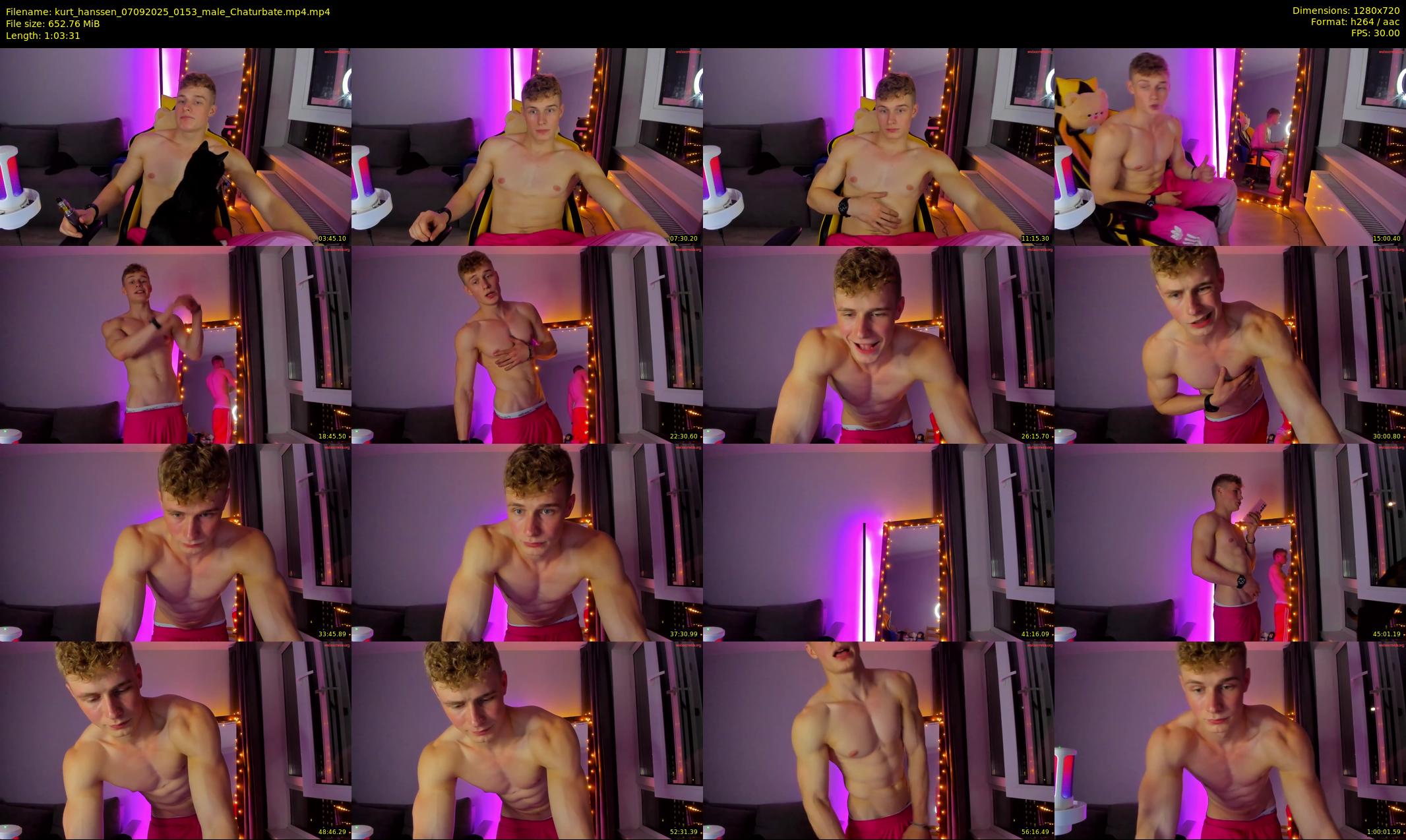 kurt_hanssen — 64 minute Chaturbate male cam show recording, 720p, Sep 7, 2025