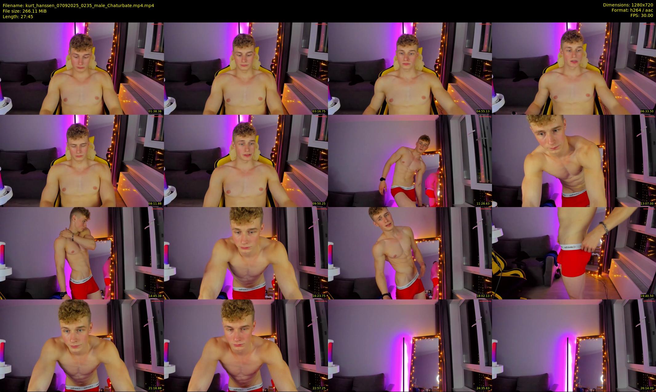 kurt_hanssen — 28 minute Chaturbate male cam show recording, 720p, Sep 7, 2025