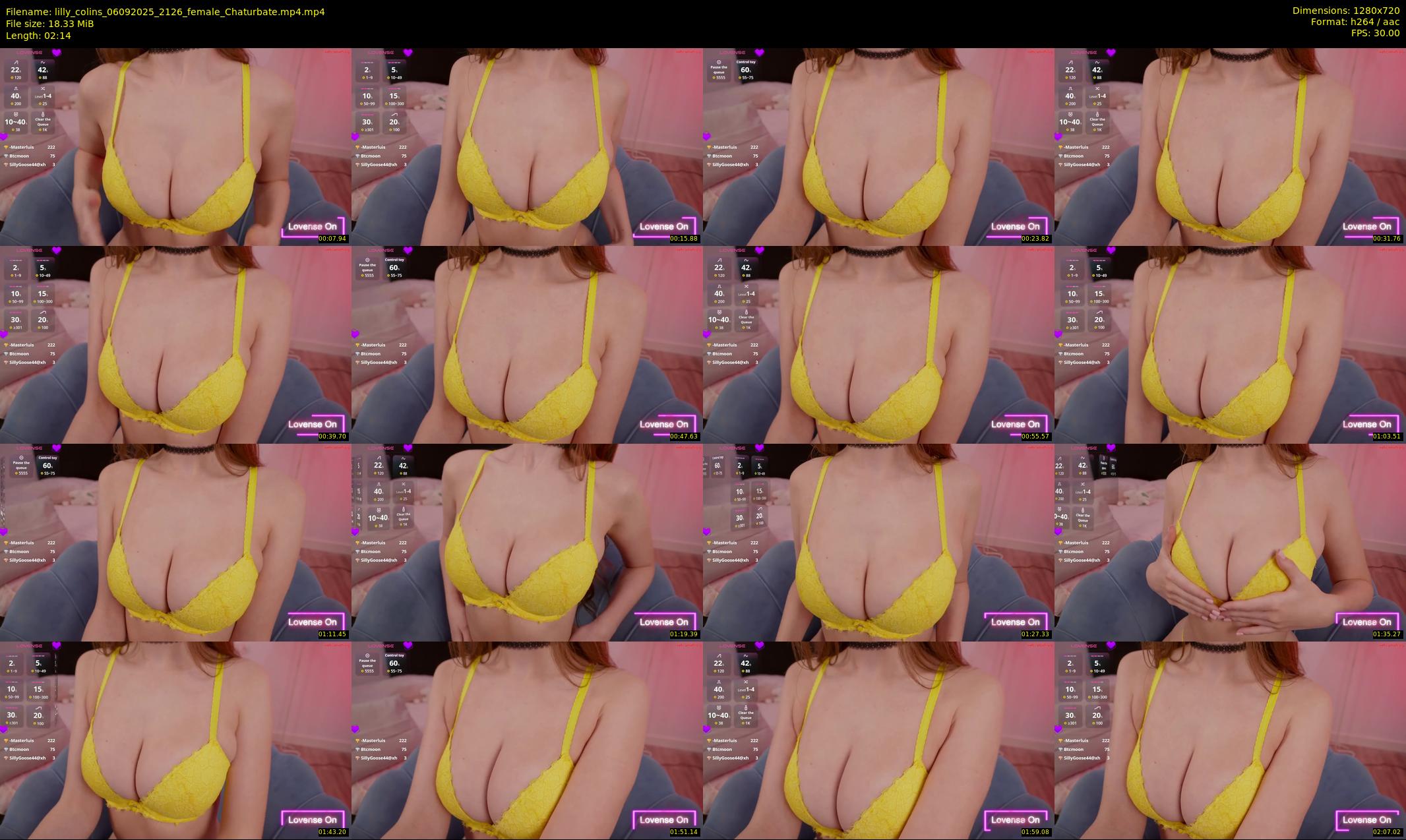 lilly_colins — 3 minute Chaturbate female cam show recording, 720p, Sep 6, 2025