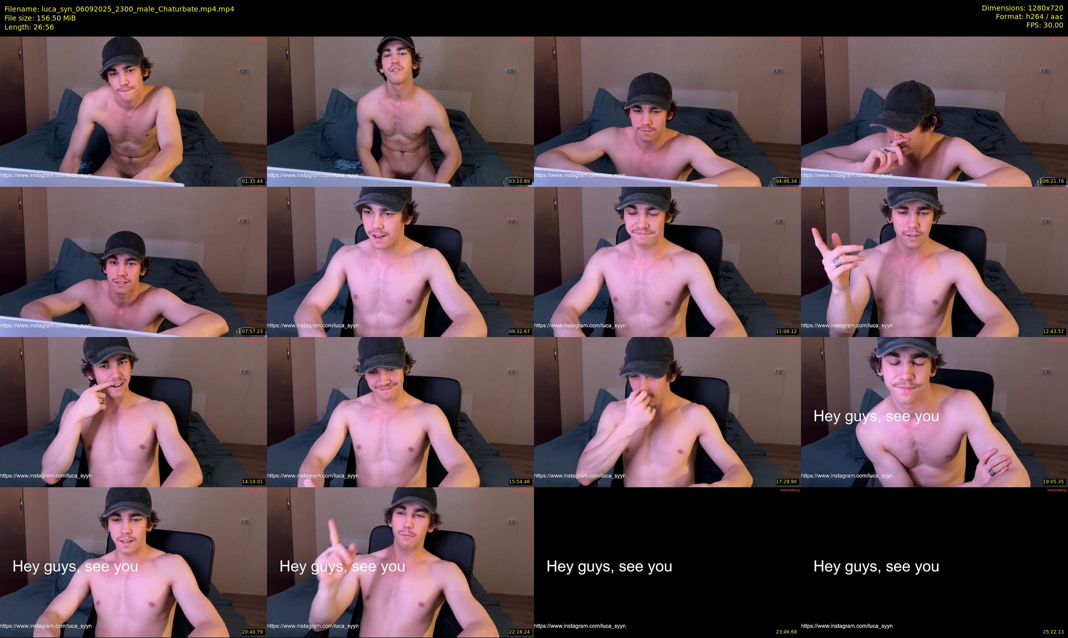 luca_syn — 27 minute Chaturbate male cam show recording, 720p, Sep 6, 2025