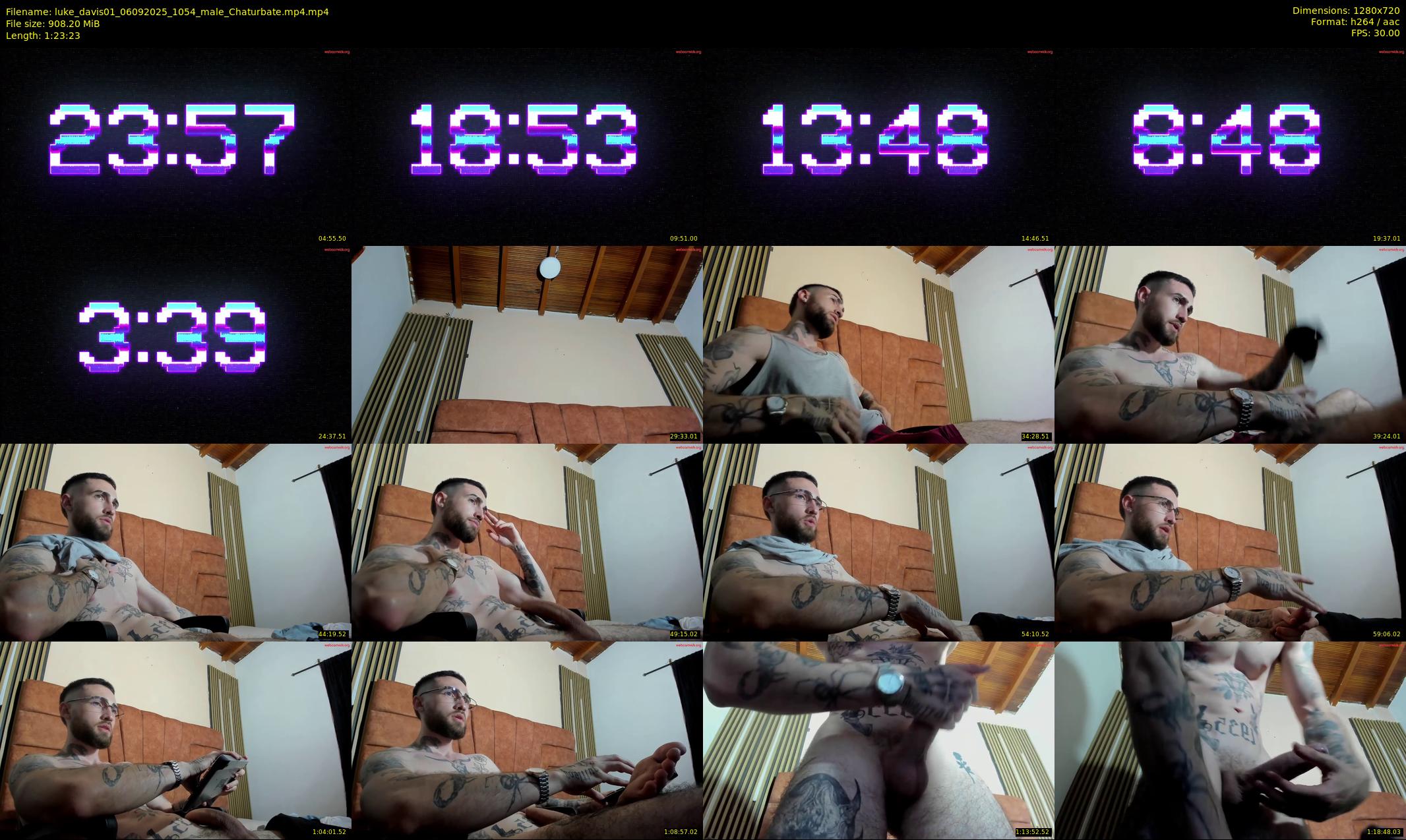 luke_davis01 — 84 minute Chaturbate male cam show recording, 720p, Sep 6, 2025