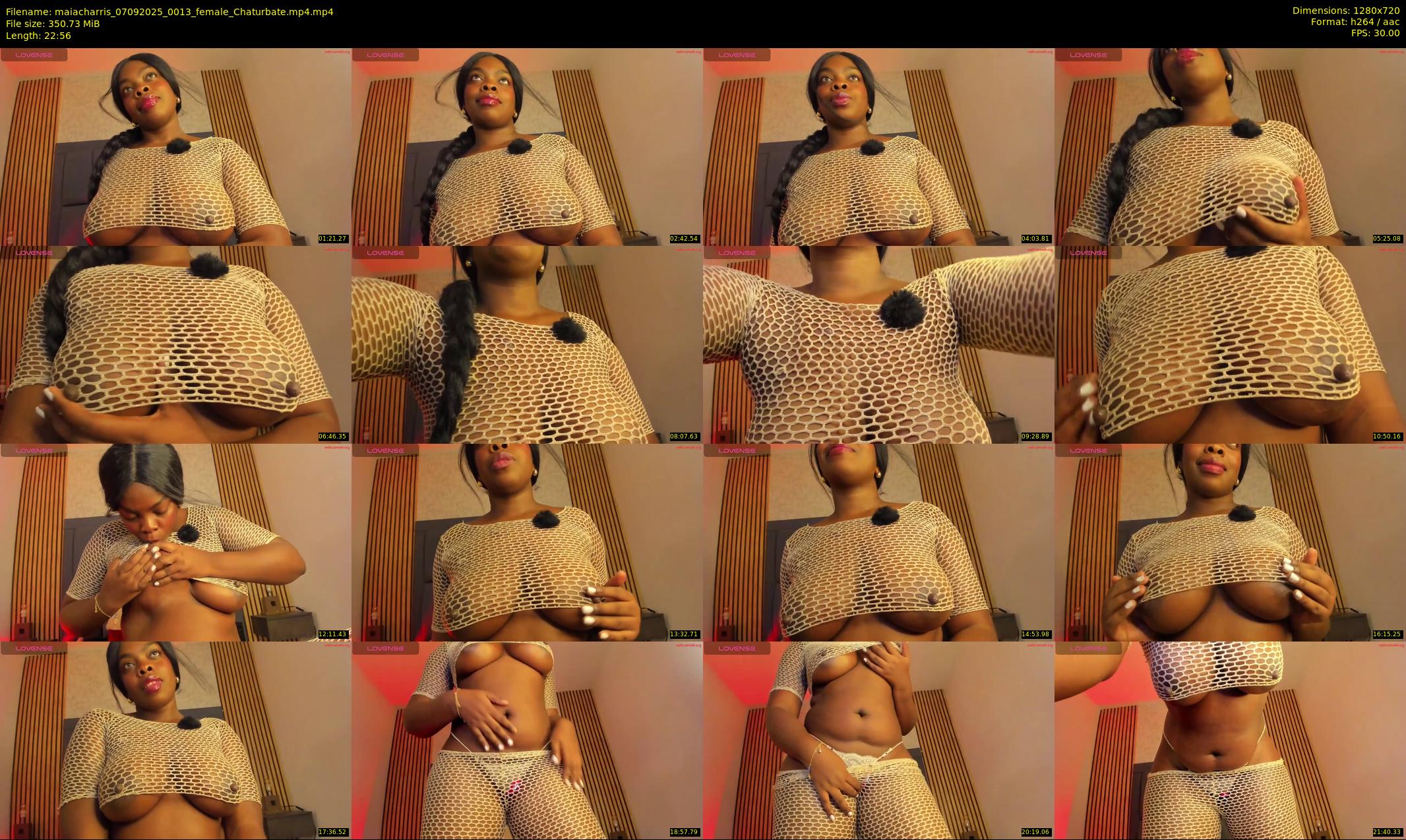 maiacharris — 23 minute Chaturbate female cam show recording, 720p, Sep 7, 2025