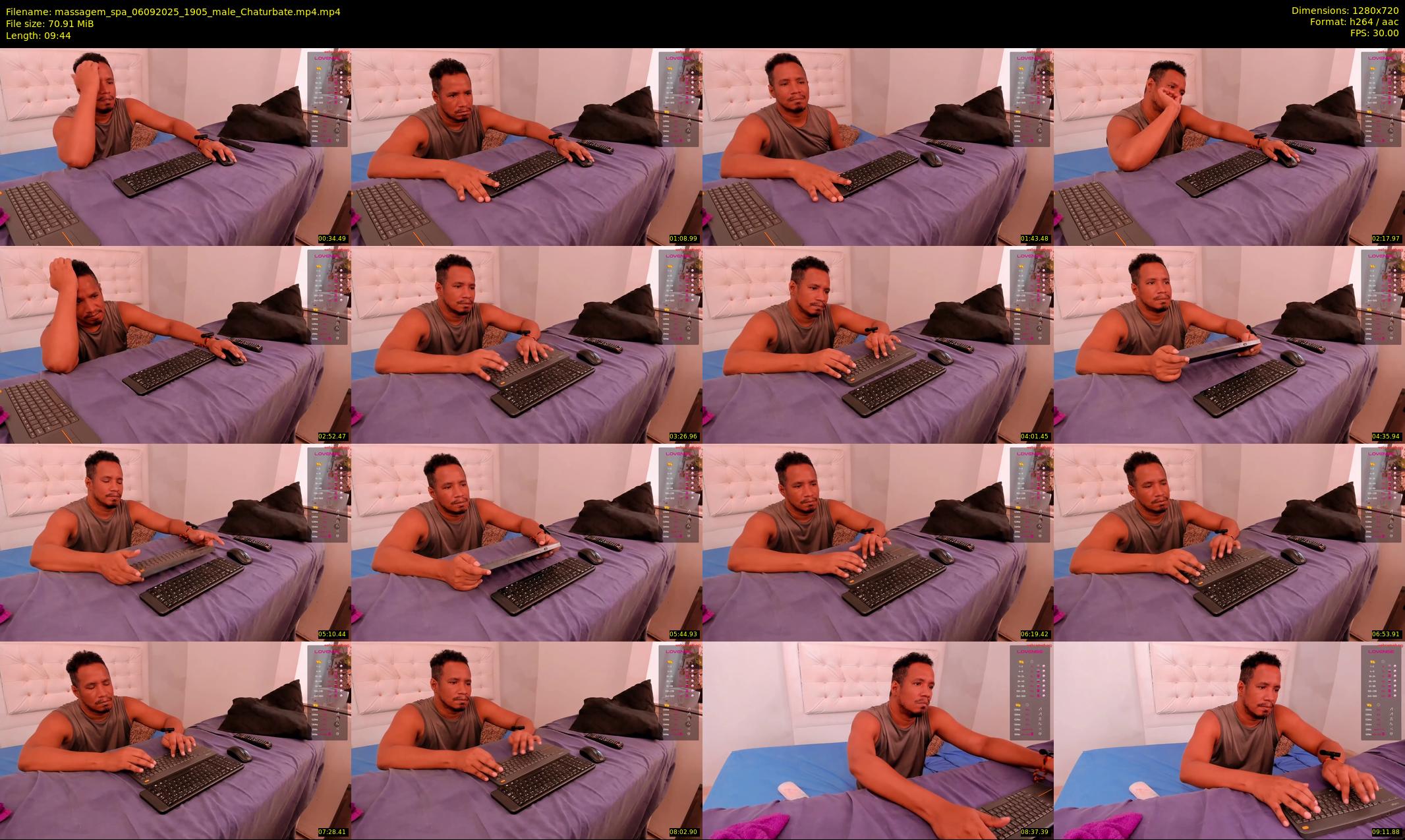 massagem_spa — 10 minute Chaturbate male cam show recording, 720p, Sep 6, 2025