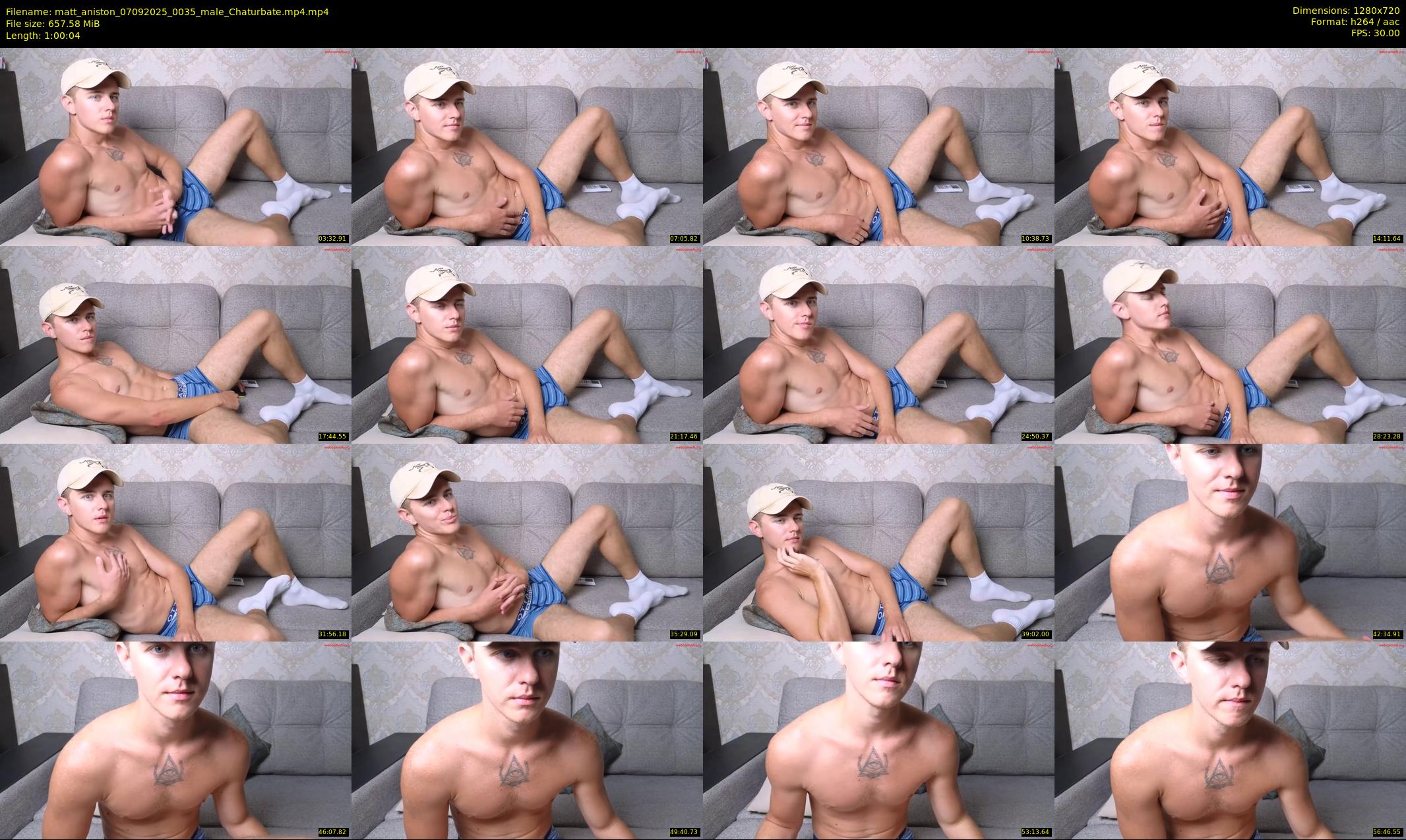 matt_aniston — 61 minute Chaturbate male cam show recording, 720p, Sep 7, 2025