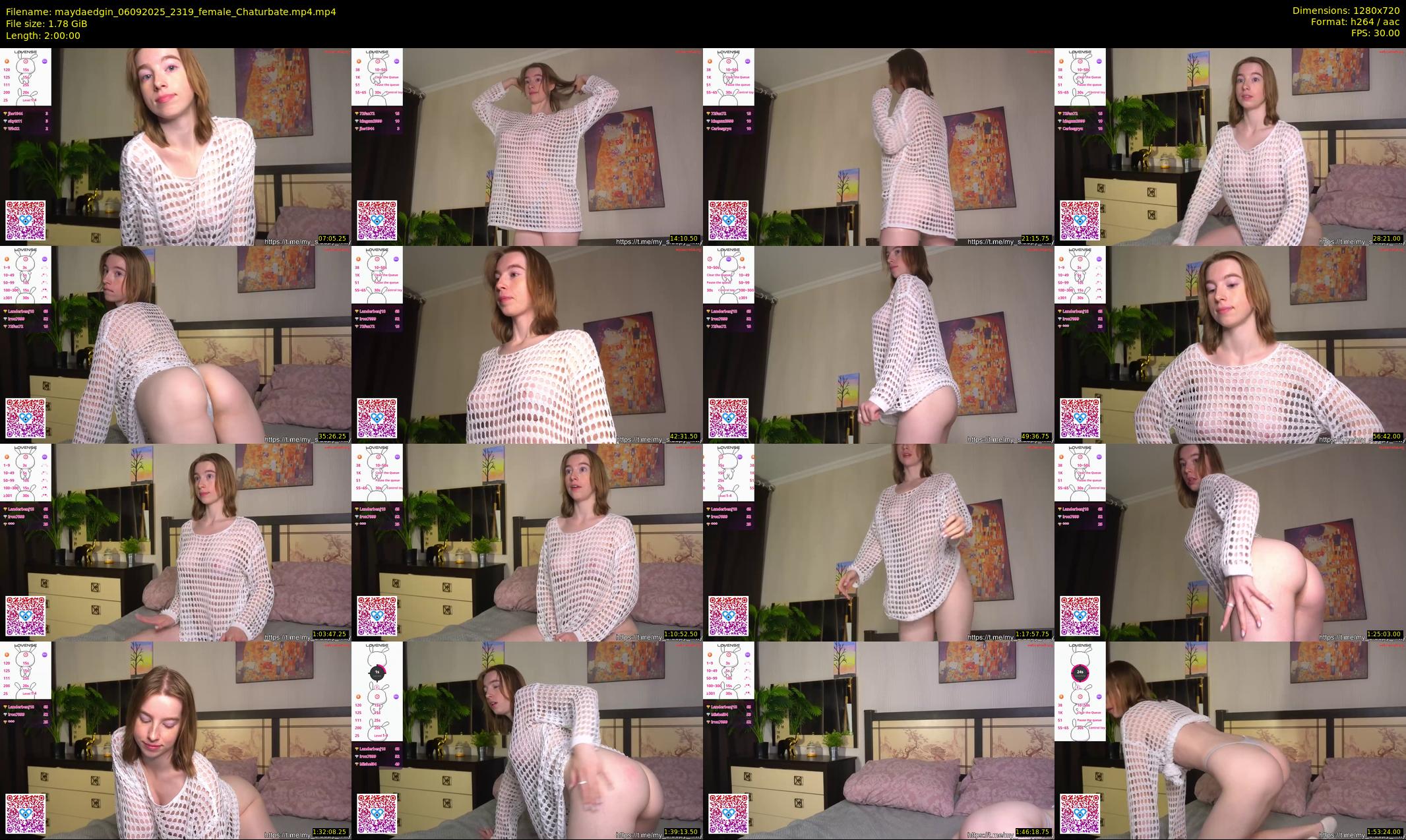 maydaedgin — 120 minute Chaturbate female cam show recording, 720p, Sep 6, 2025