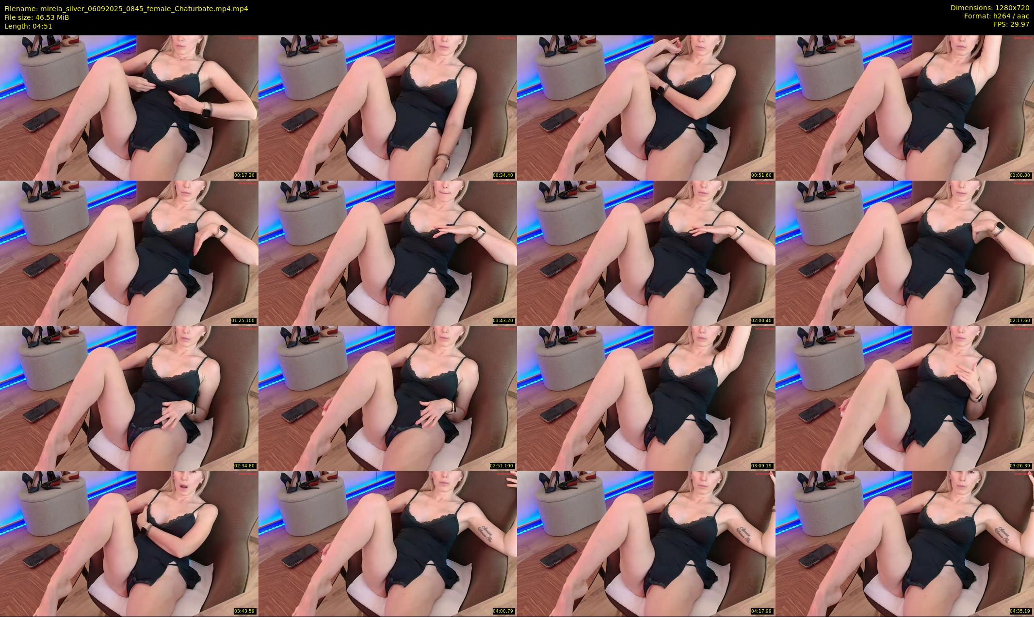 mirela_silver — 5 minute Chaturbate female cam show recording, 720p, Sep 6, 2025
