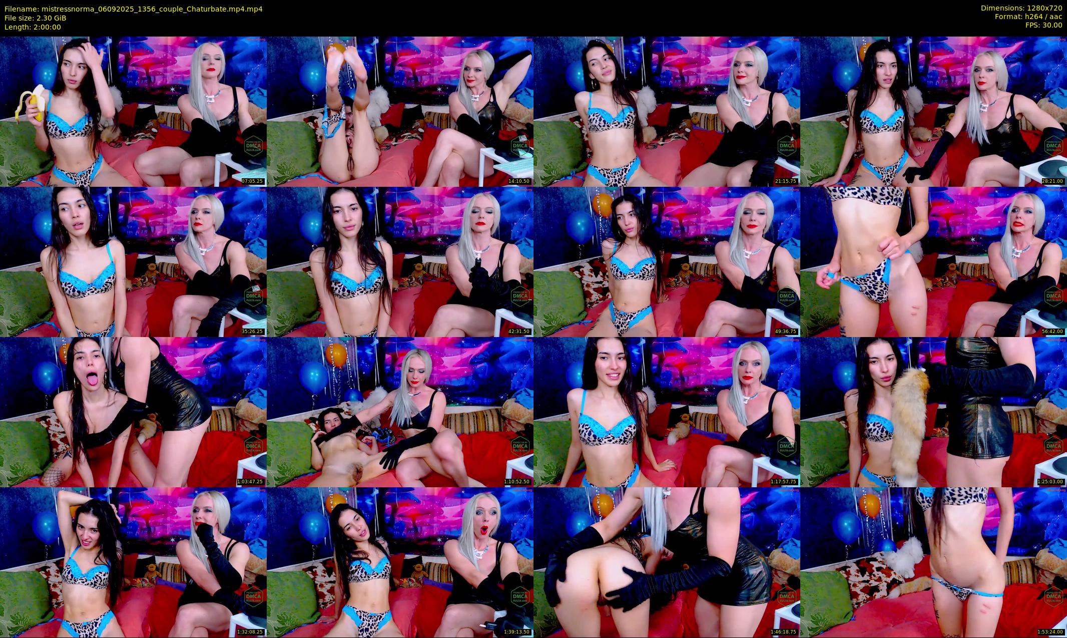 mistressnorma — 120 minute Chaturbate female cam show recording, 720p, Sep 6, 2025