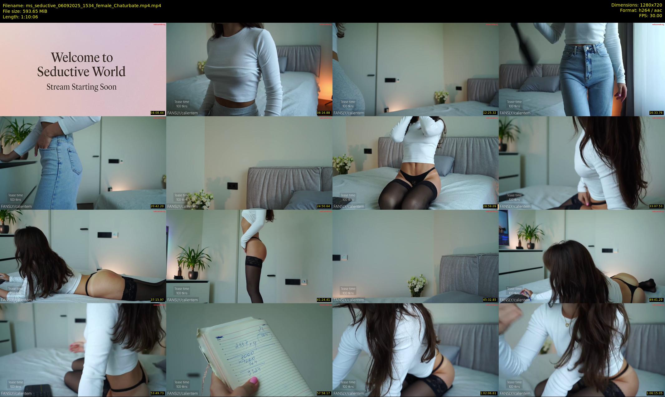ms_seductive — 71 minute Chaturbate female cam show recording, 720p, Sep 6, 2025