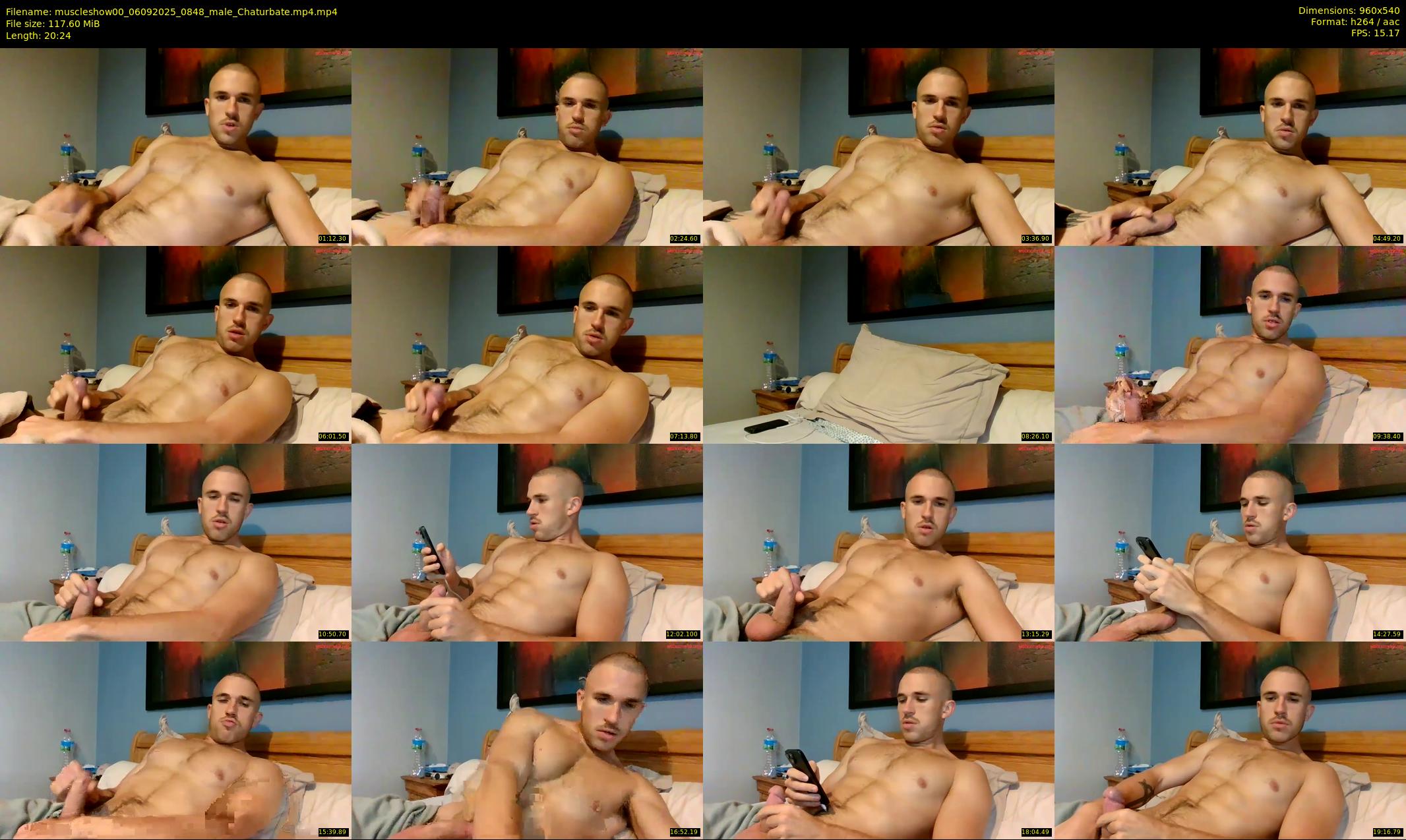 muscleshow00 — 21 minute Chaturbate male cam show recording, 480p, Sep 6, 2025