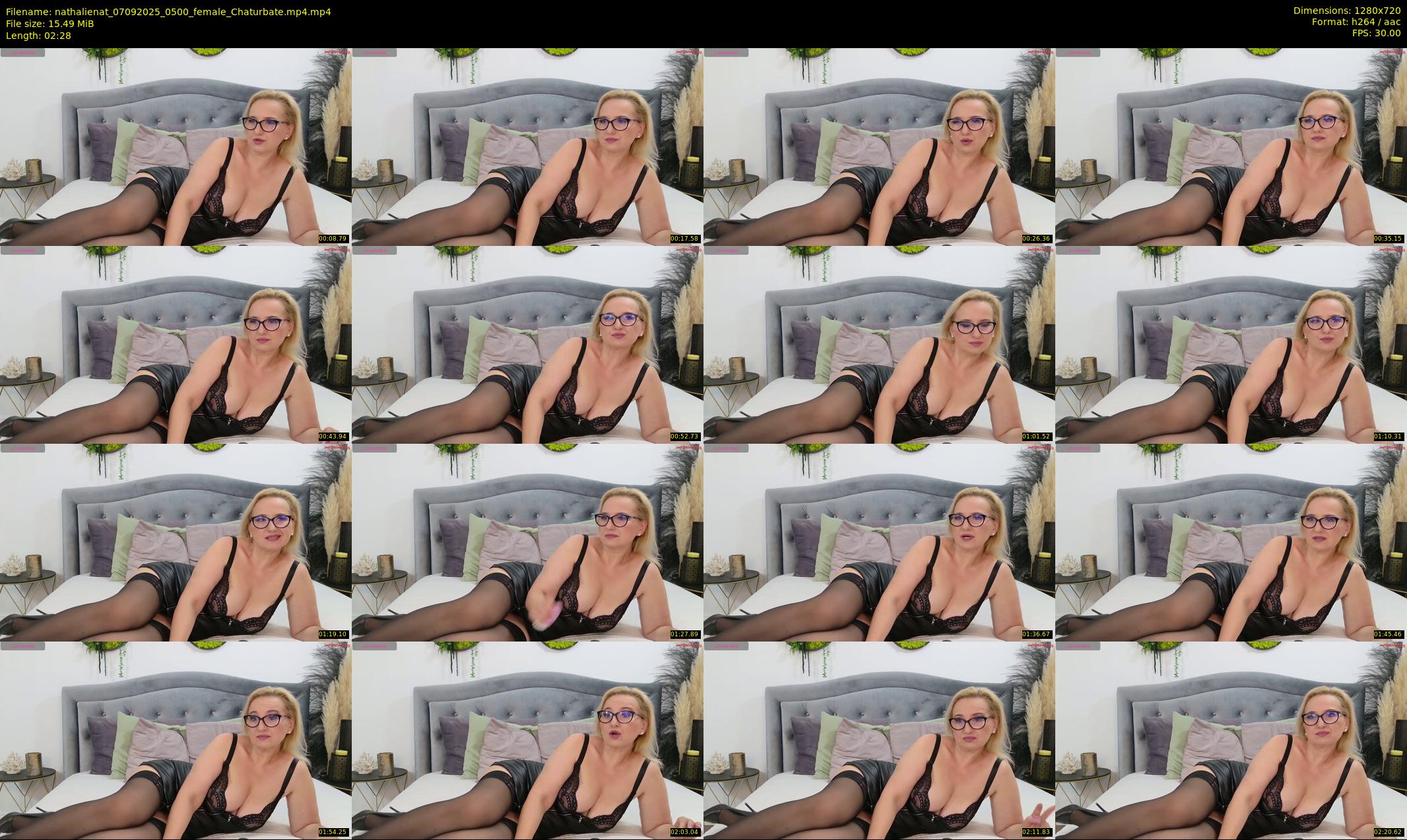 nathalienat — 3 minute Chaturbate female cam show recording, 720p, Sep 7, 2025