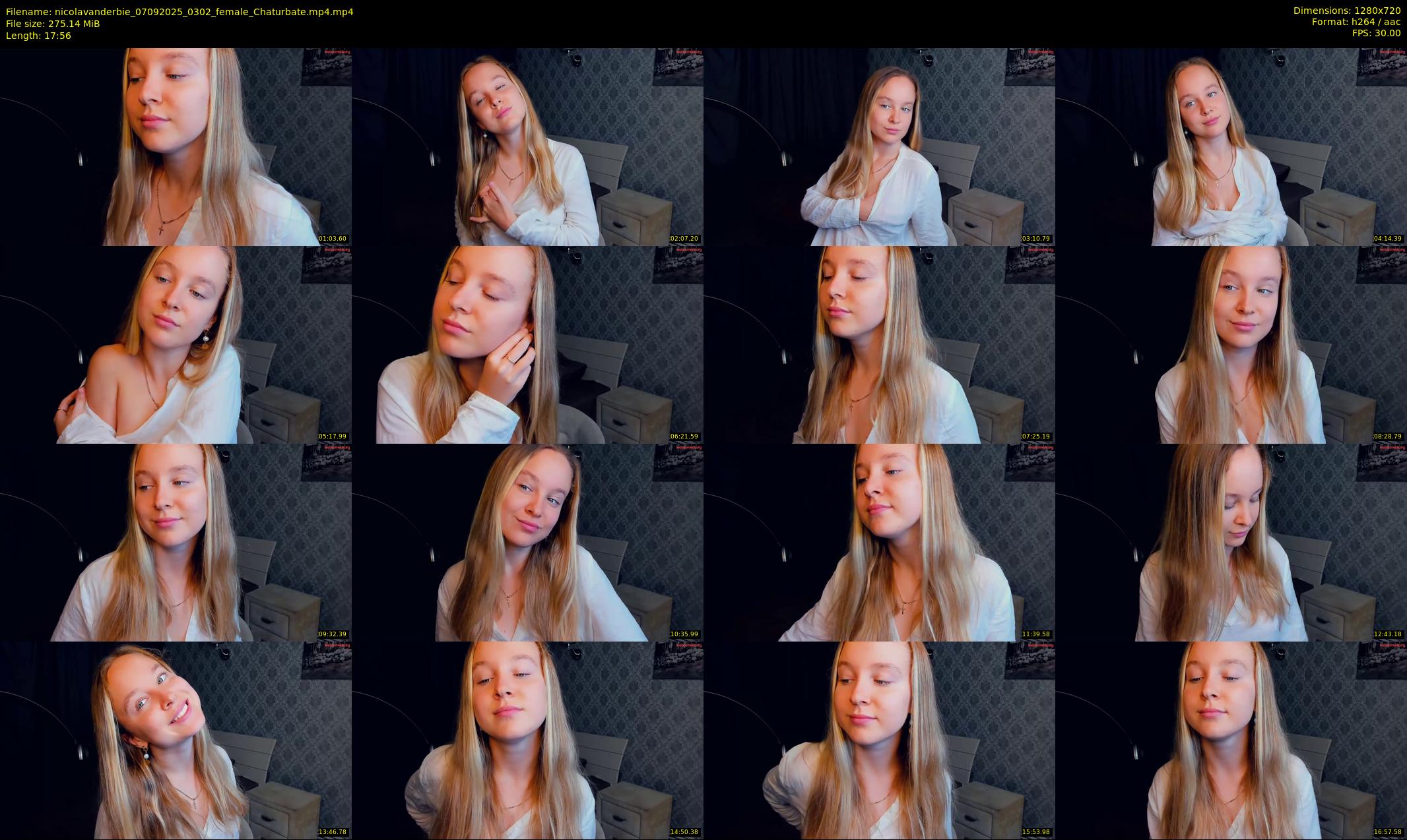 nicolavanderbie — 18 minute Chaturbate female cam show recording, 720p, Sep 7, 2025