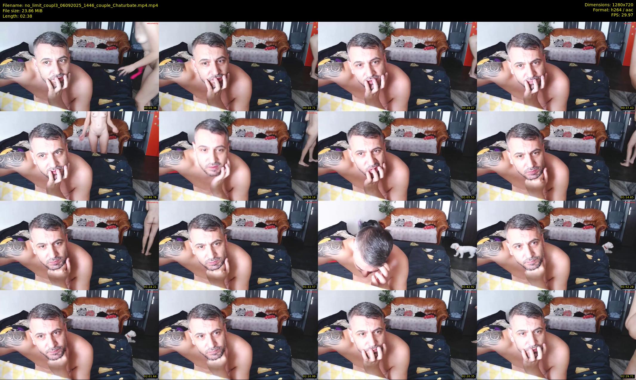 no_limit_coupl3 — 3 minute Chaturbate couple cam show recording, 720p, Sep 6, 2025