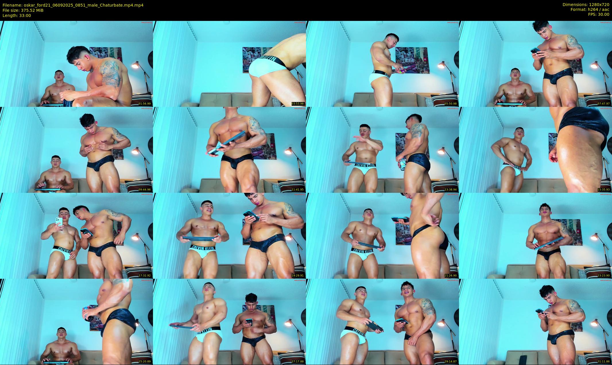 oskar_ford21 — 33 minute Chaturbate male cam show recording, 720p, Sep 6, 2025