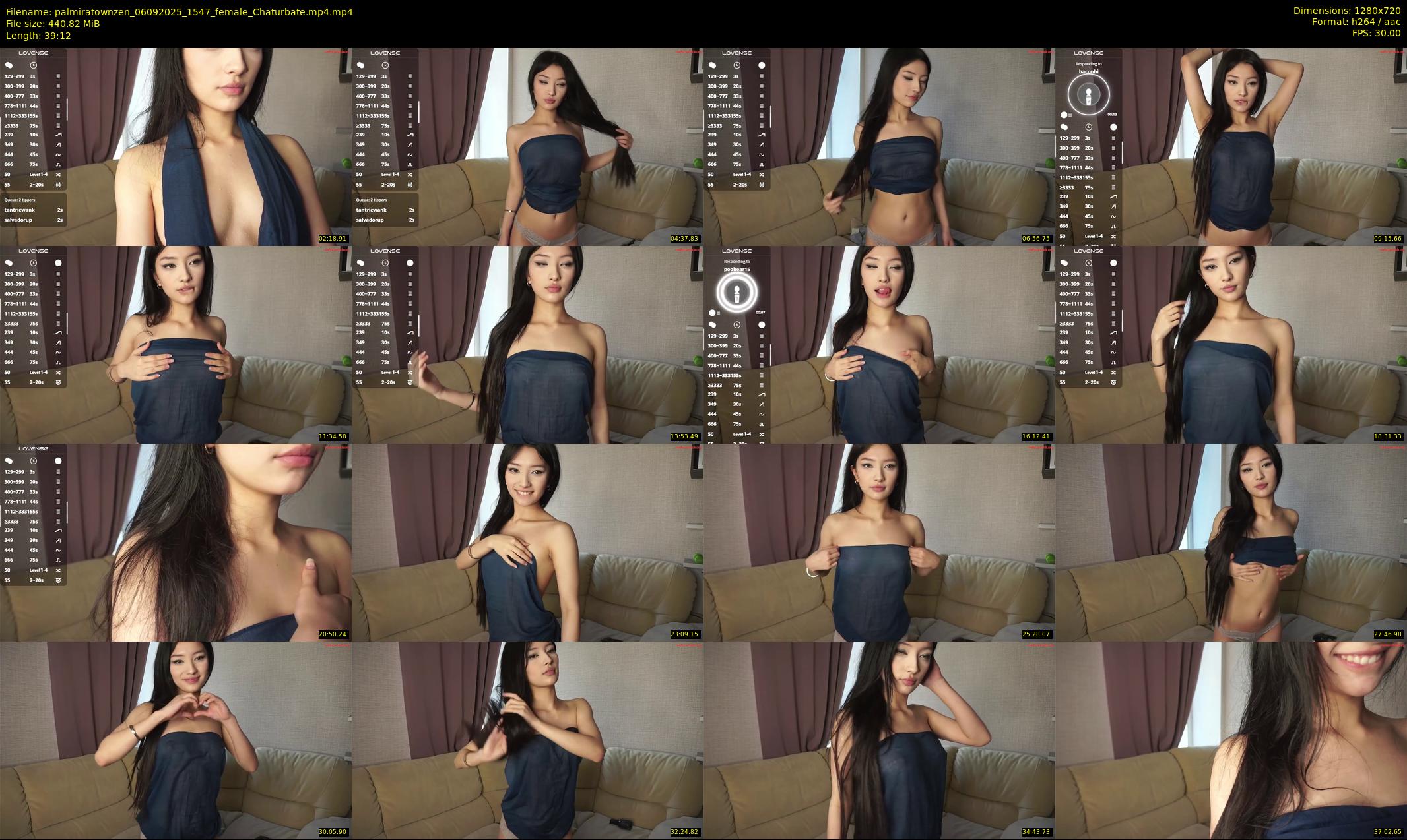 palmiratownzen — 40 minute Chaturbate female cam show recording, 720p, Sep 6, 2025