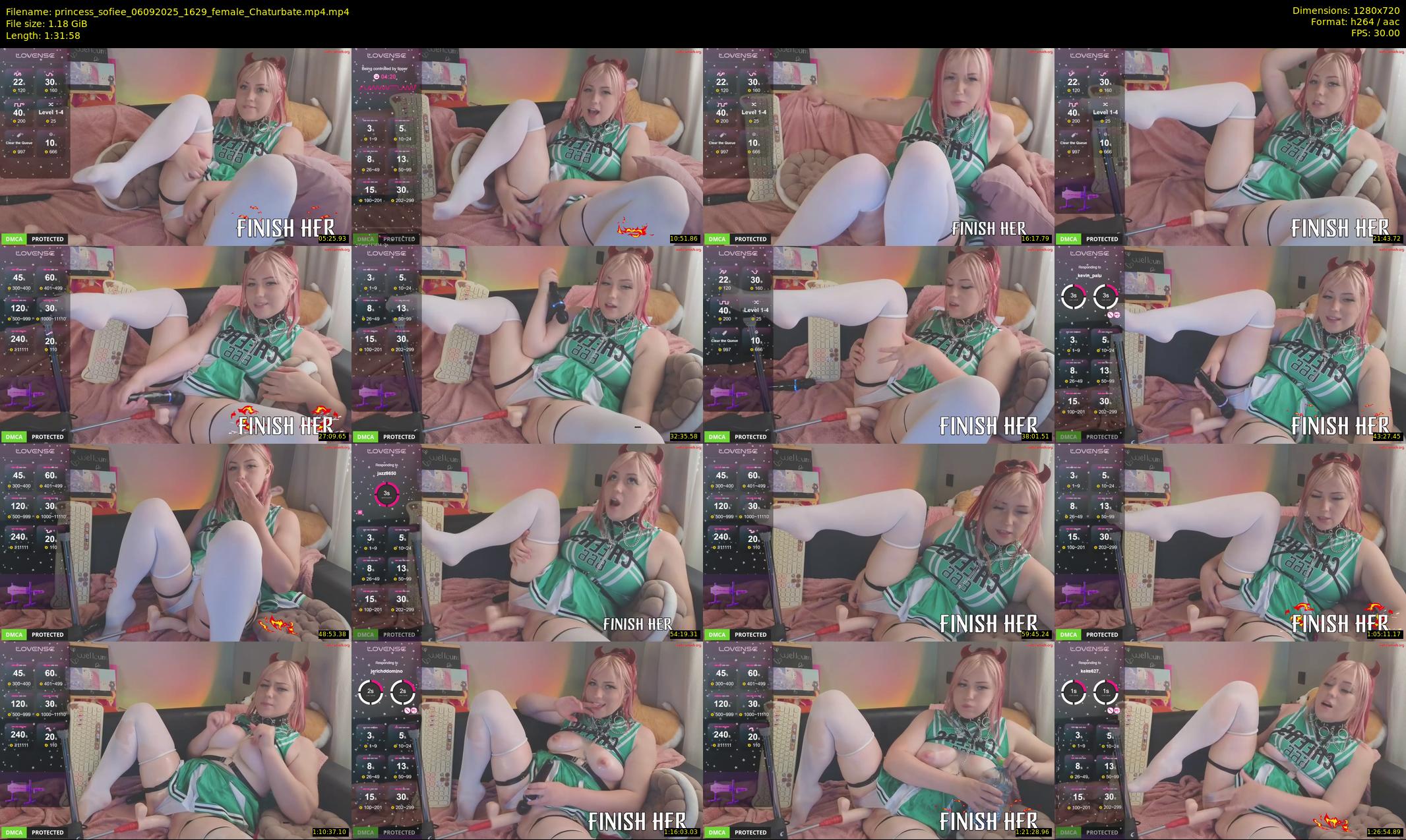 princess_sofiee — 92 minute Chaturbate female cam show recording, 720p, Sep 6, 2025