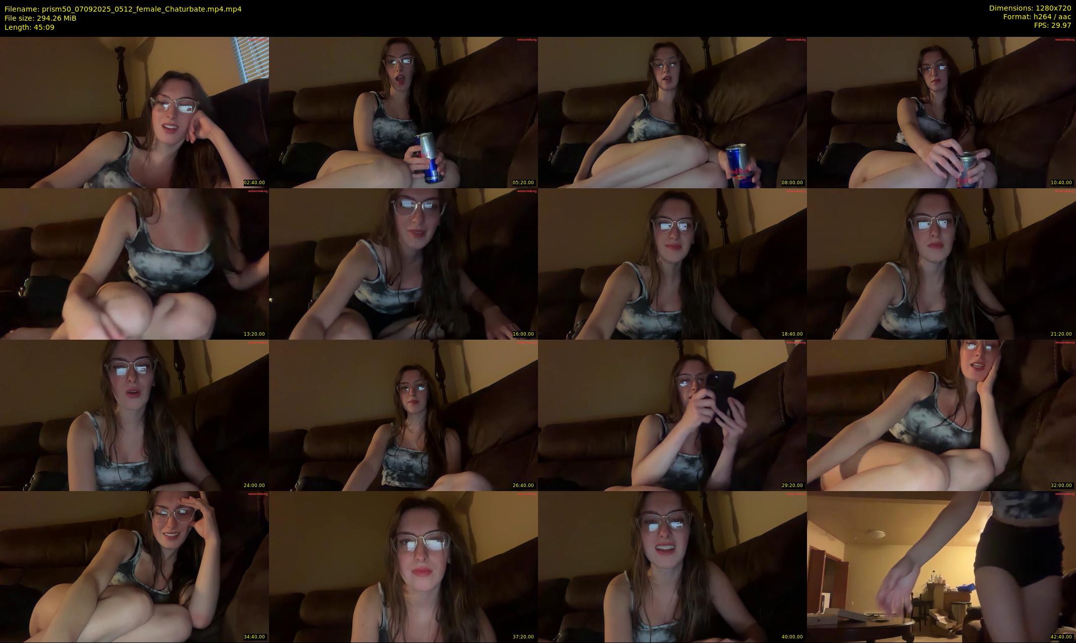 prism50 — 46 minute Chaturbate female cam show recording, 720p, Sep 7, 2025