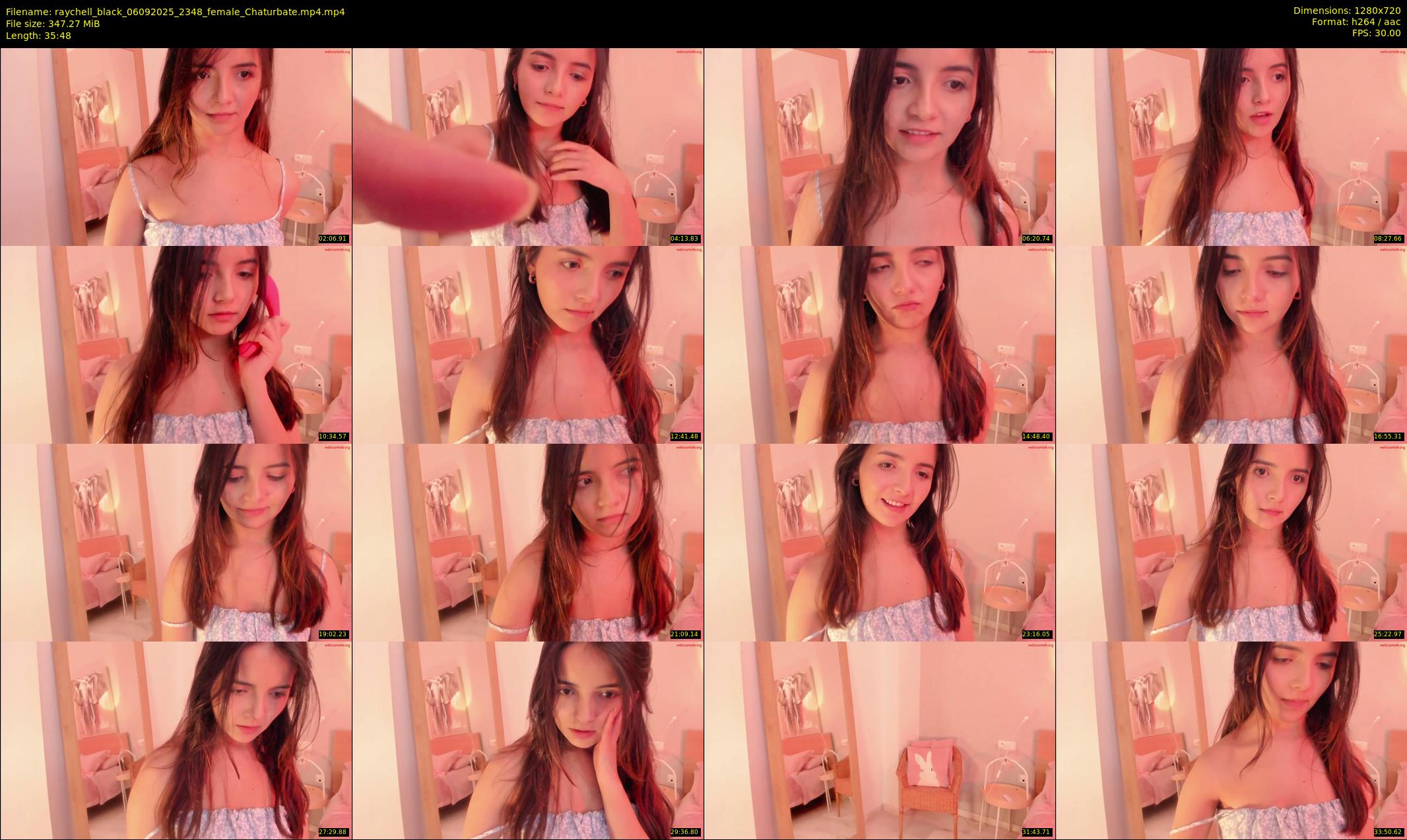 raychell_black — 36 minute Chaturbate female cam show recording, 720p, Sep 6, 2025